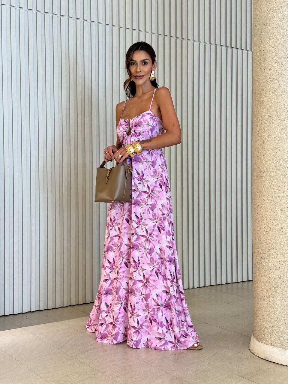 VESTIDO BÁRBARA ESTAMPADO ROSA