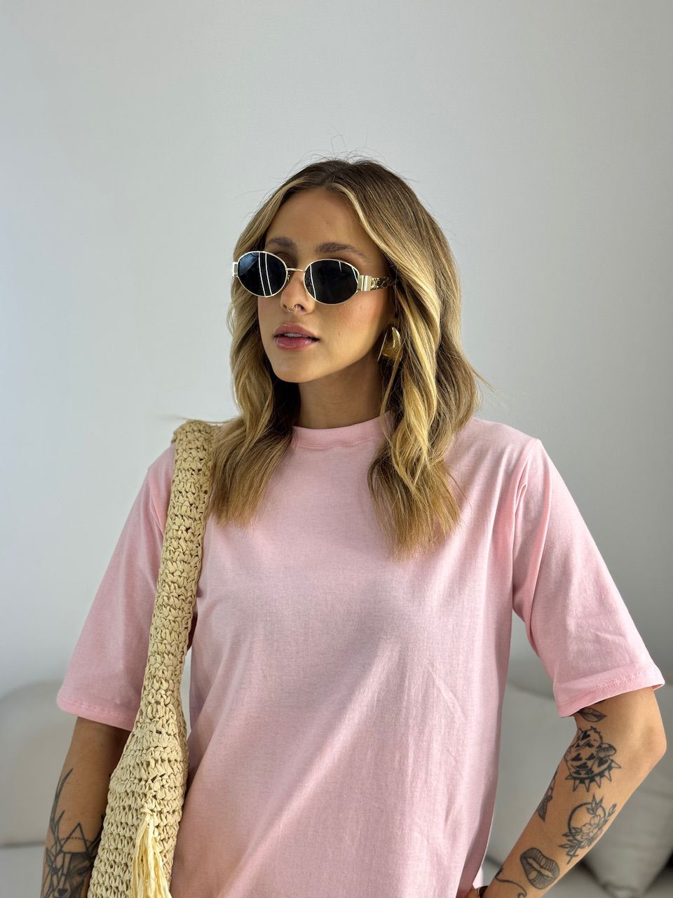 VESTIDO LILIANE CF MIDI Rosa