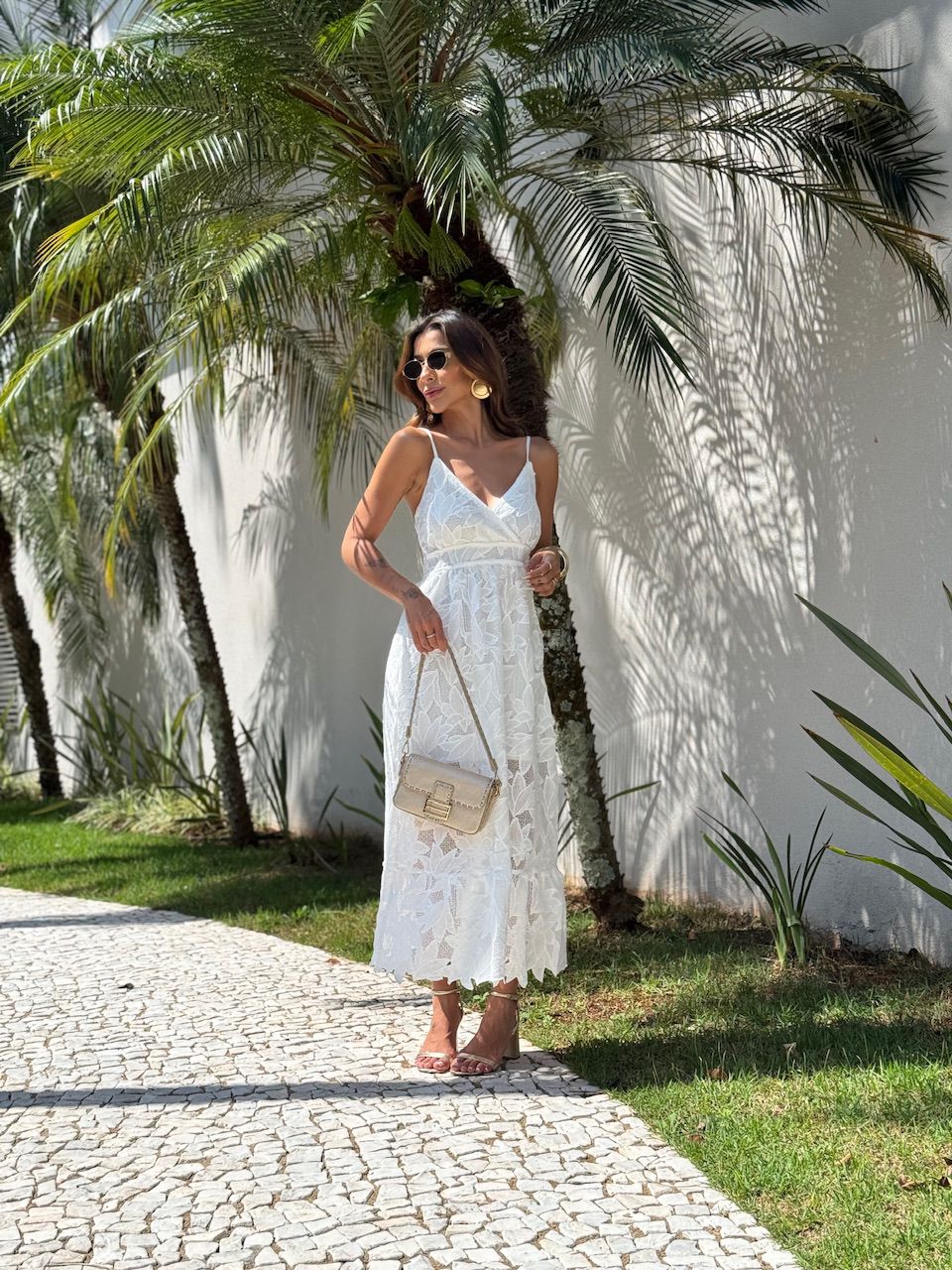 VESTIDO CRISTAL RENDA OFF