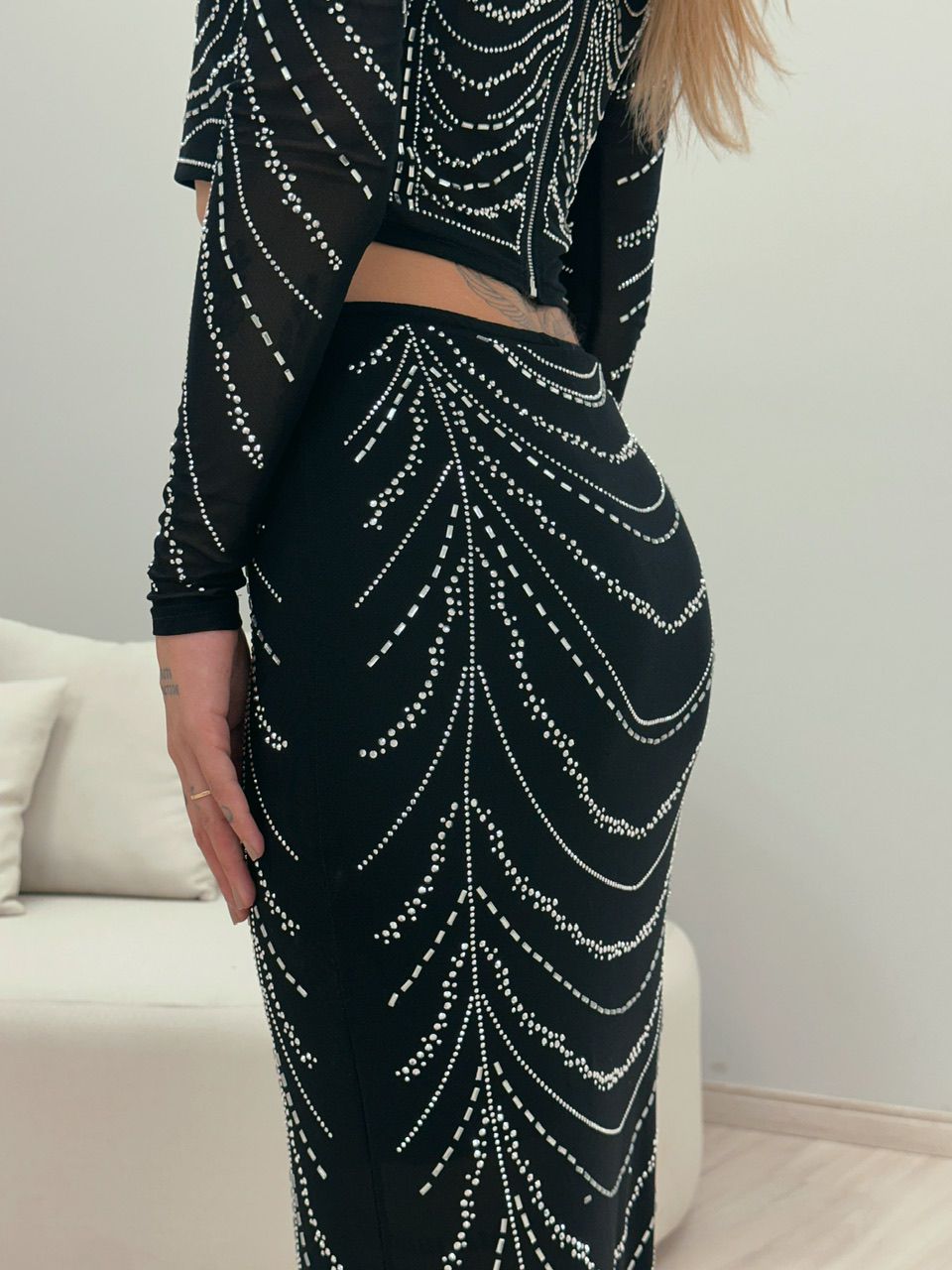 CONJUNTO BRILHO PRETO
