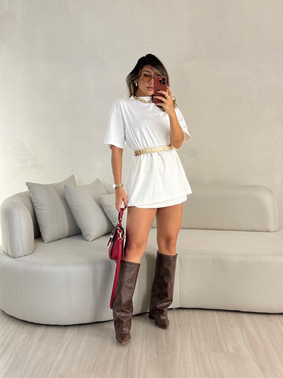 CAMISETÃO AMORA BÁSICO OFF