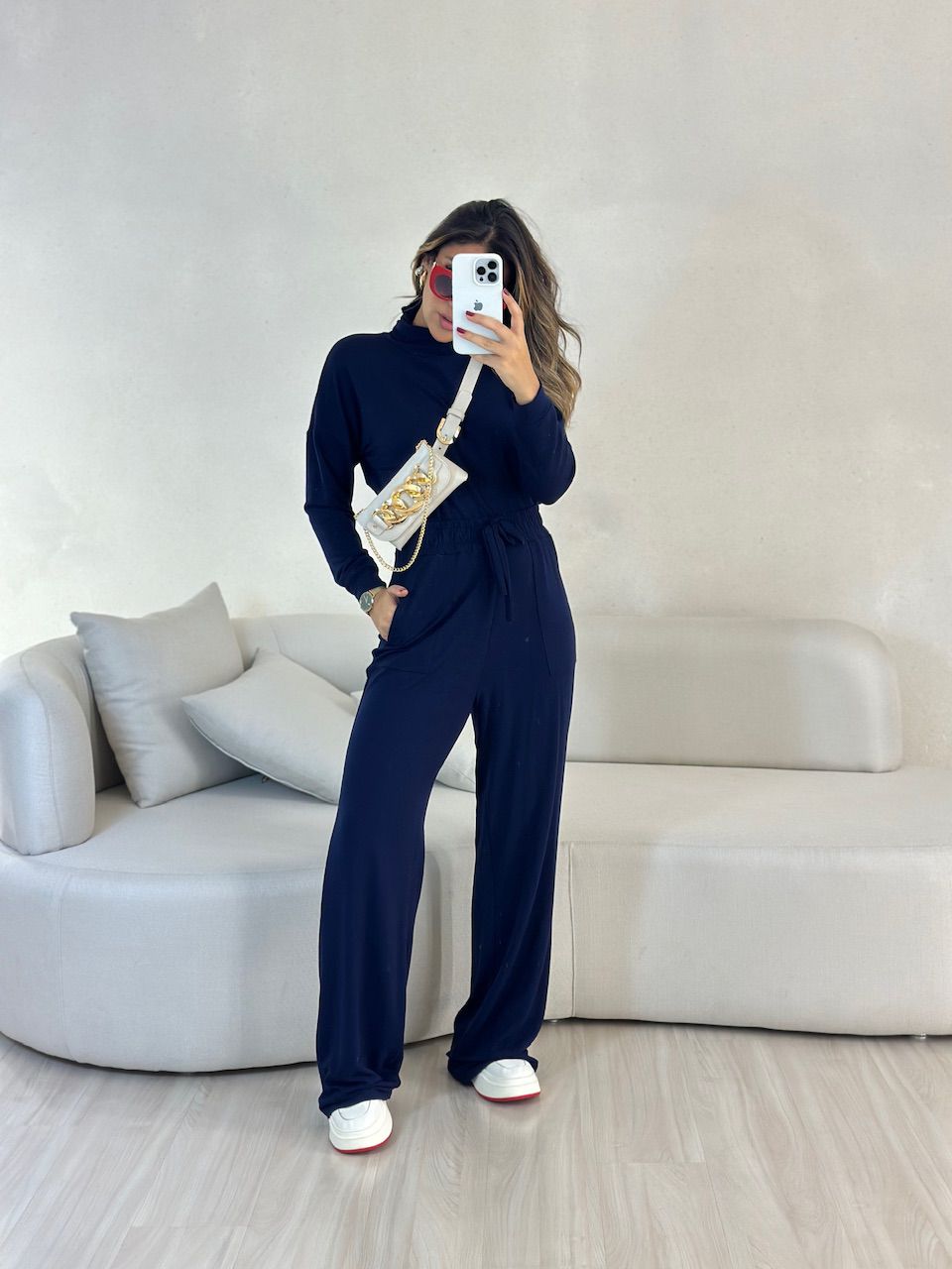 CONJUNTO LAVÍNIA MOLETINHO MARINHO