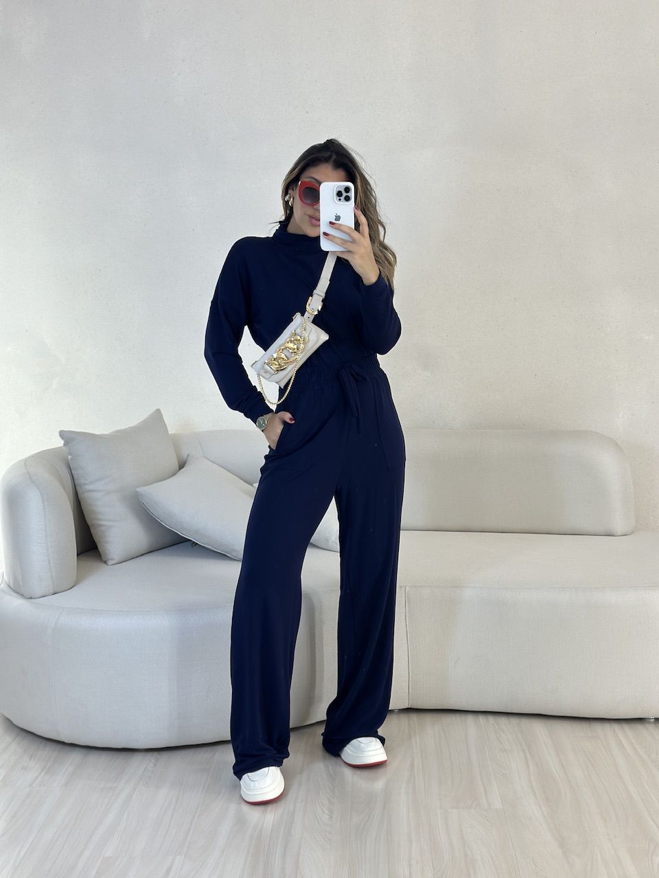 CONJUNTO LAVÍNIA MOLETINHO MARINHO