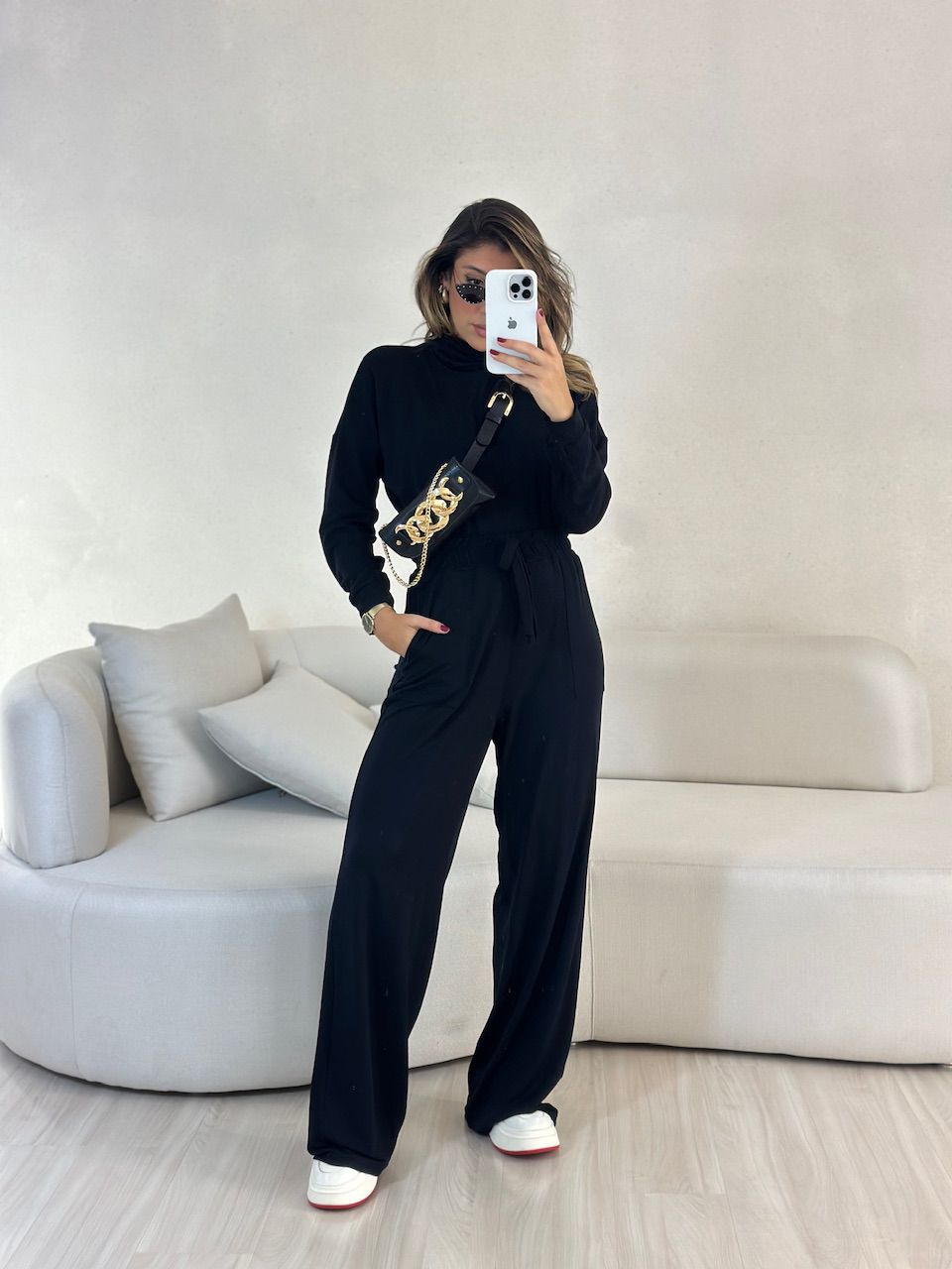 CONJUNTO LAVÍNIA MOLETINHO PRETO