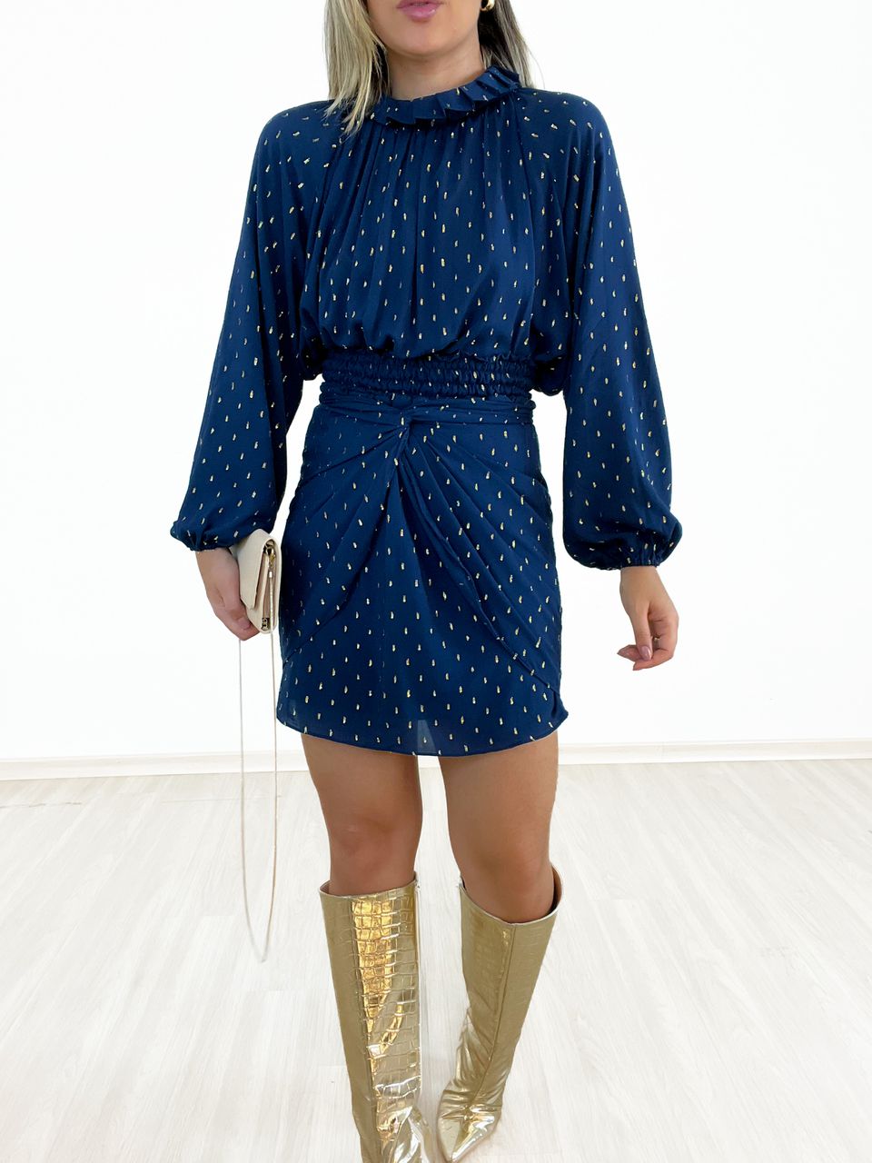 CONJUNTO CHIARA CF azul - 0037570109 - CAROLLA FERRARO