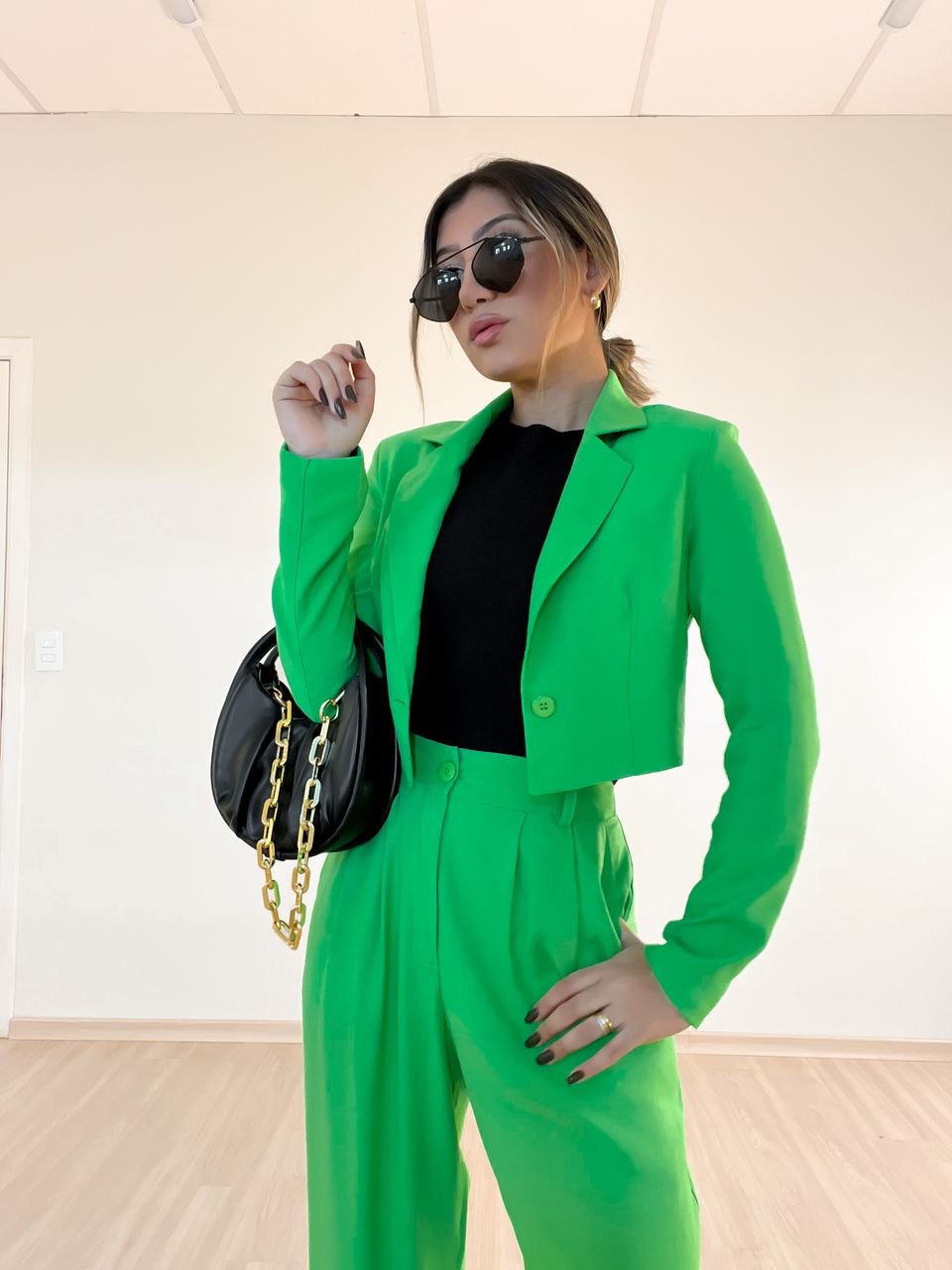 blazer LIDI verde