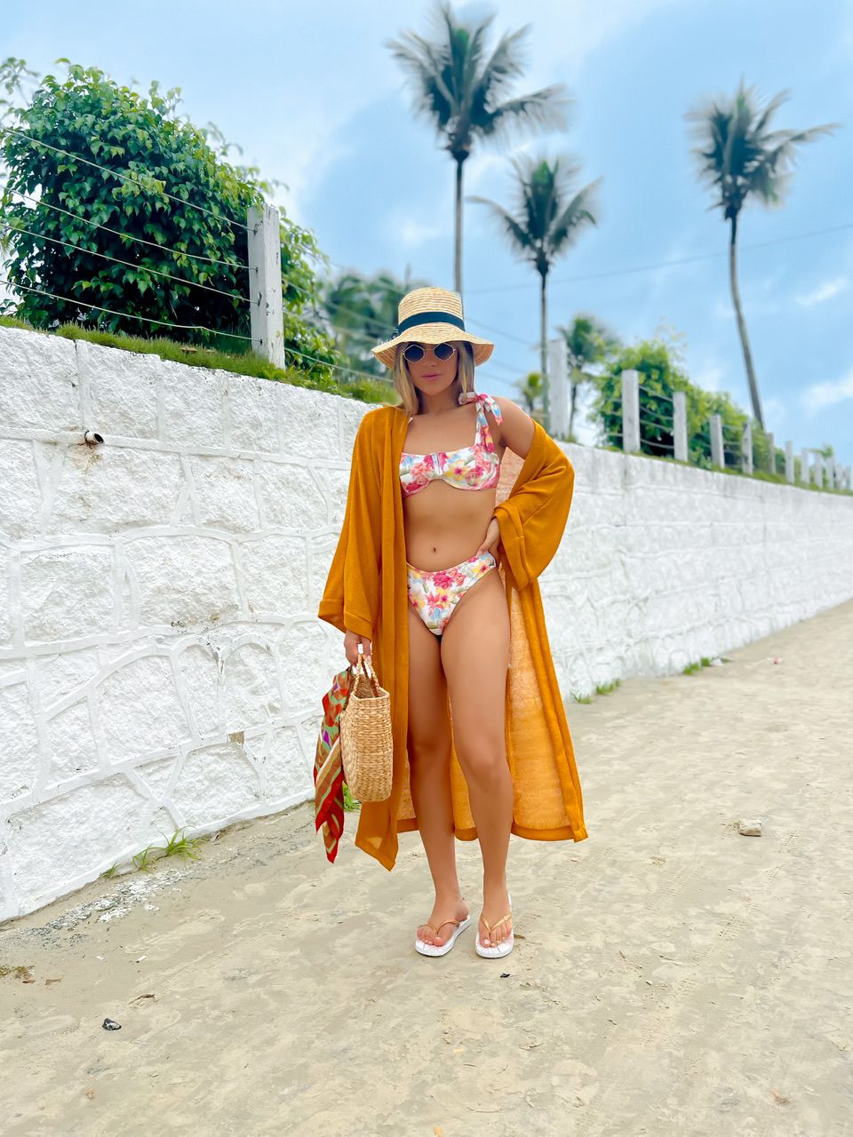 KIMONO CF LONGO mostarda