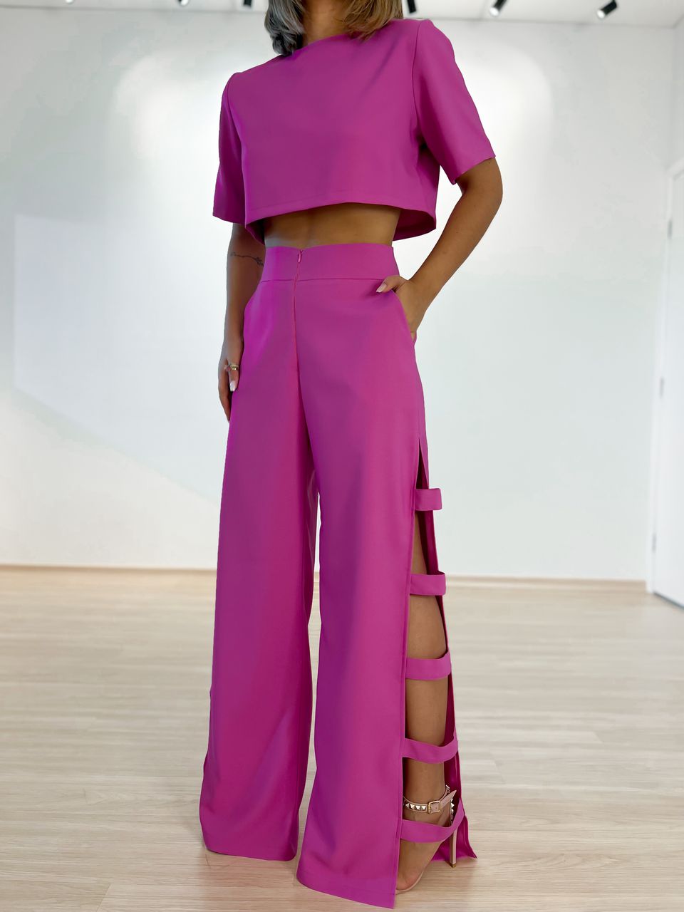 CALÇA CF NANDA FUCSIA