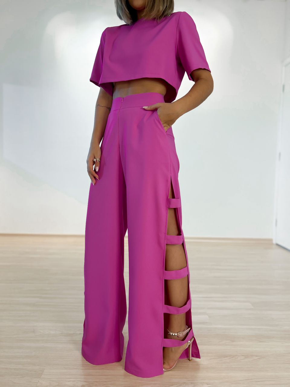 CALÇA CF NANDA FUCSIA