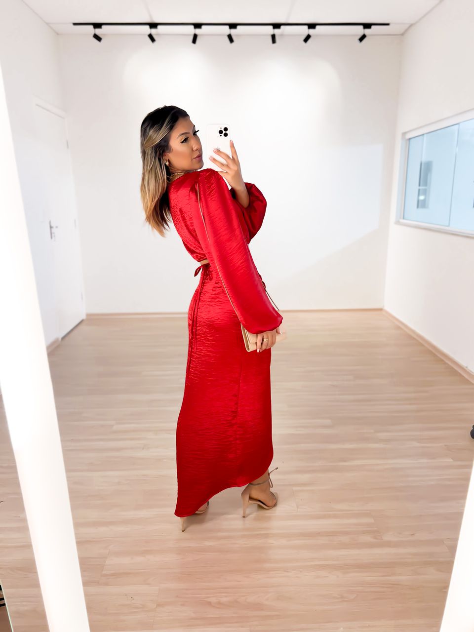 CONJUNTO CF MICAELA vermelho