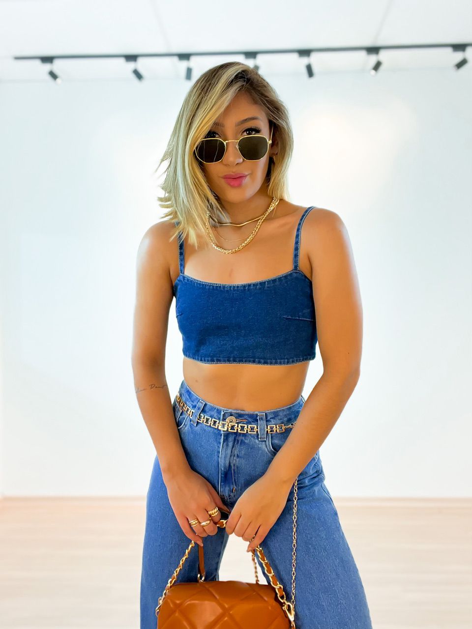 CROPPED ROBERTA JEANS JEANS