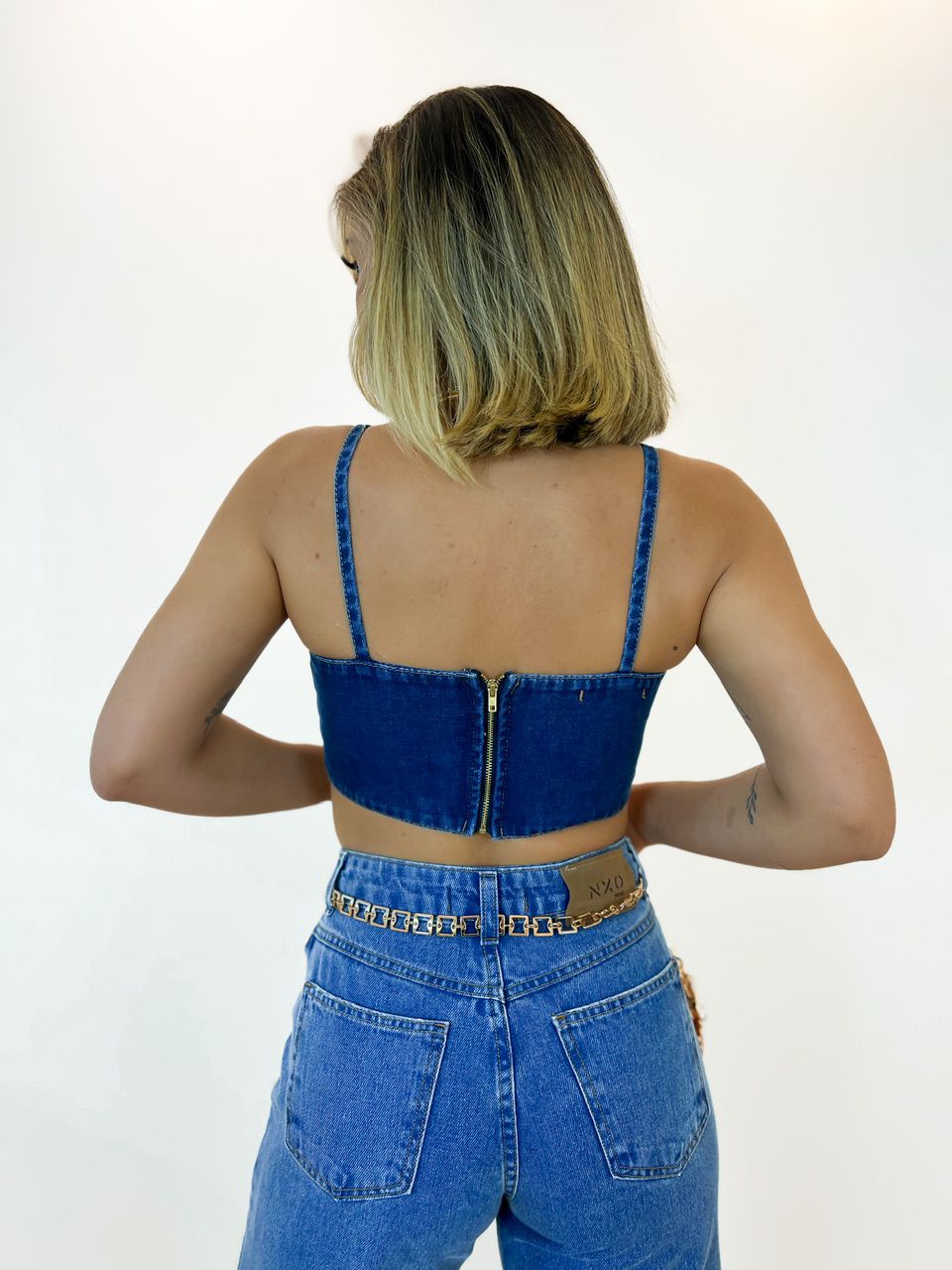 CROPPED ROBERTA JEANS JEANS