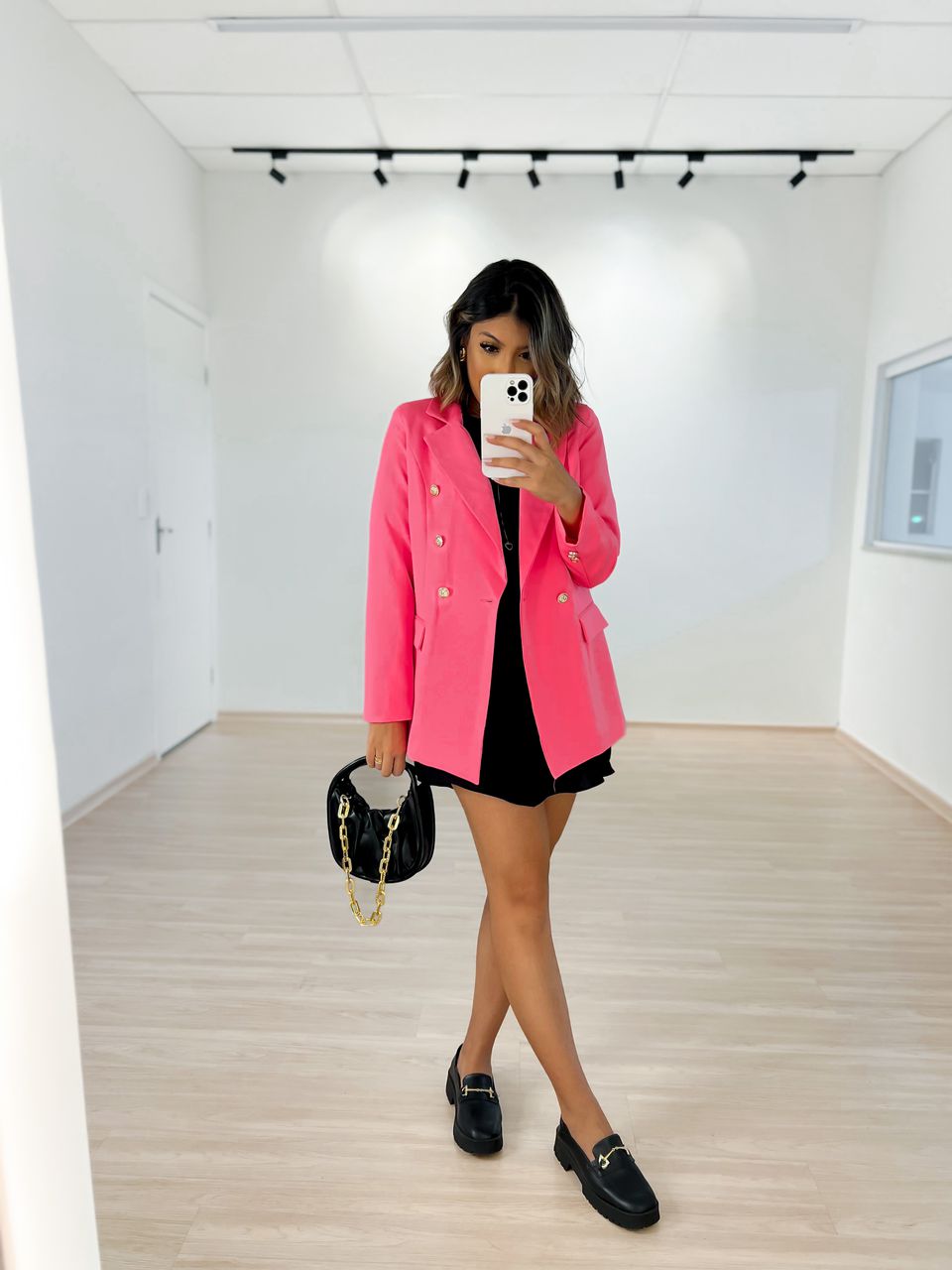 BLAZER PENÉLOPE ROSA NEON 