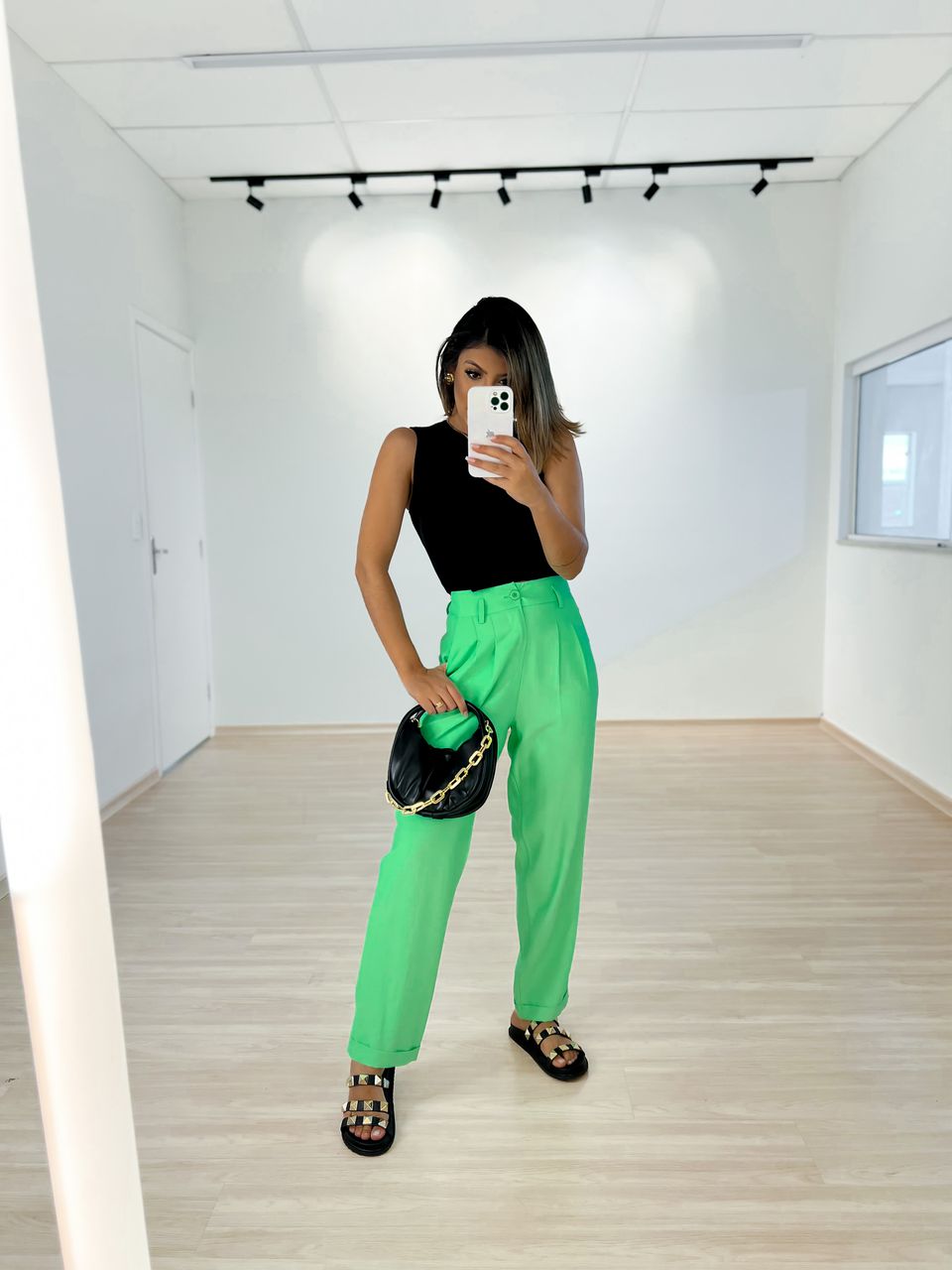 CALÇA LO verde