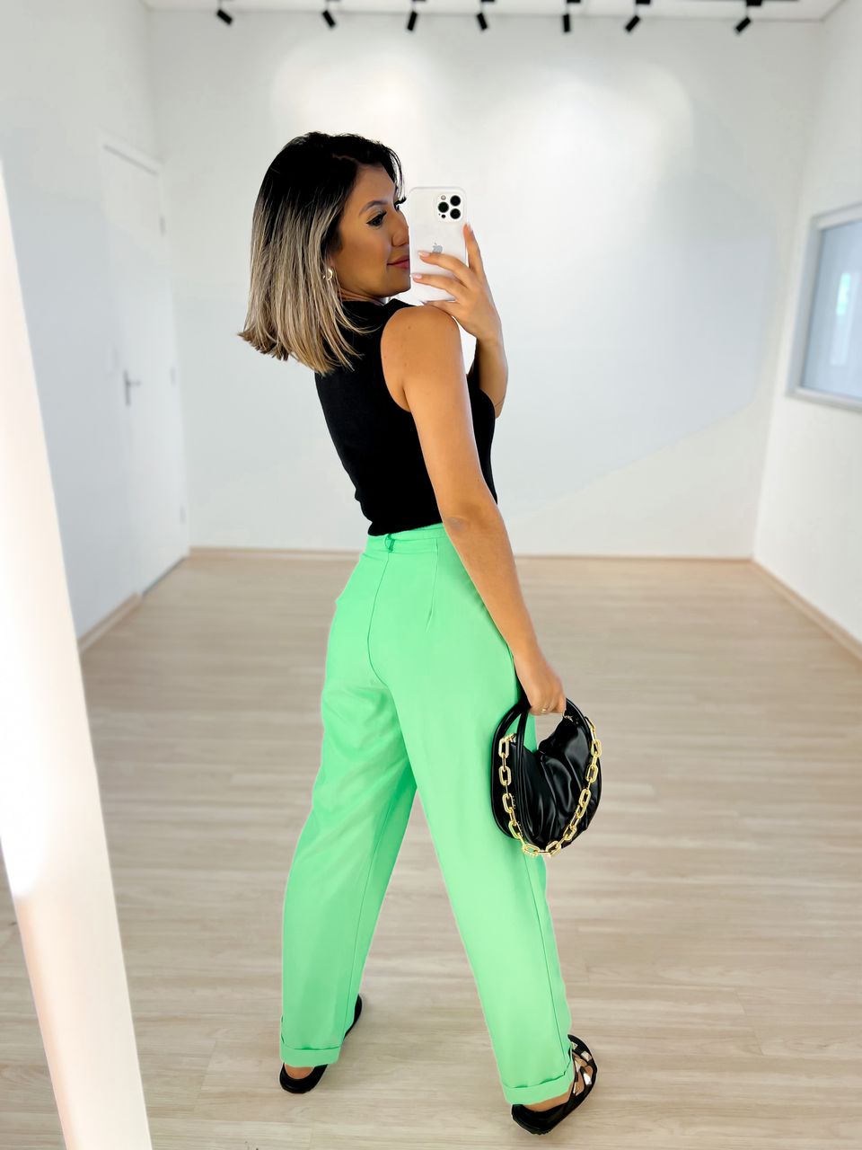 CALÇA LO verde