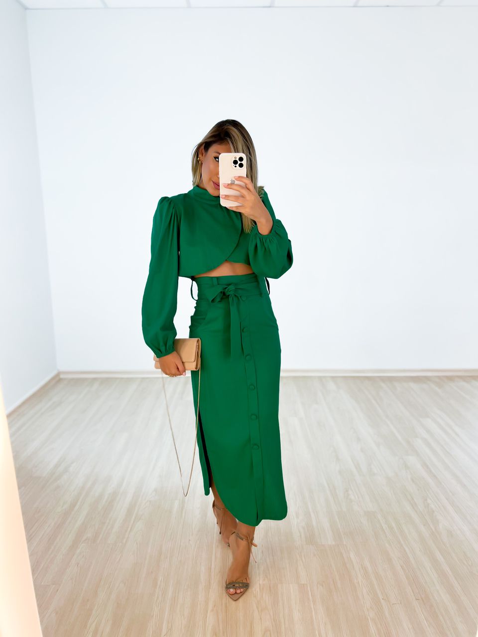 SAIA CF MIDI LINHO verde