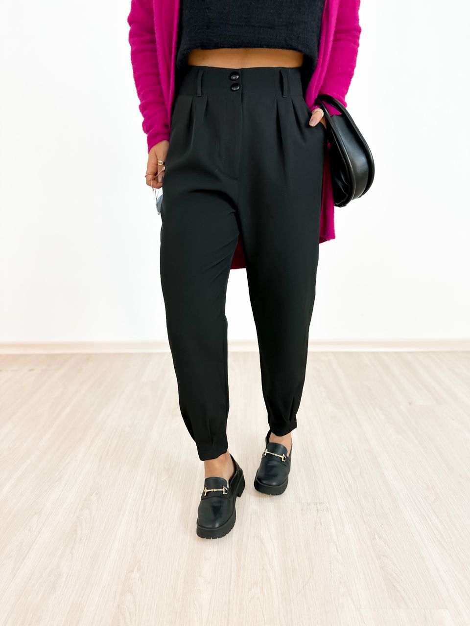 CALÇA CENOURA 02 Preta