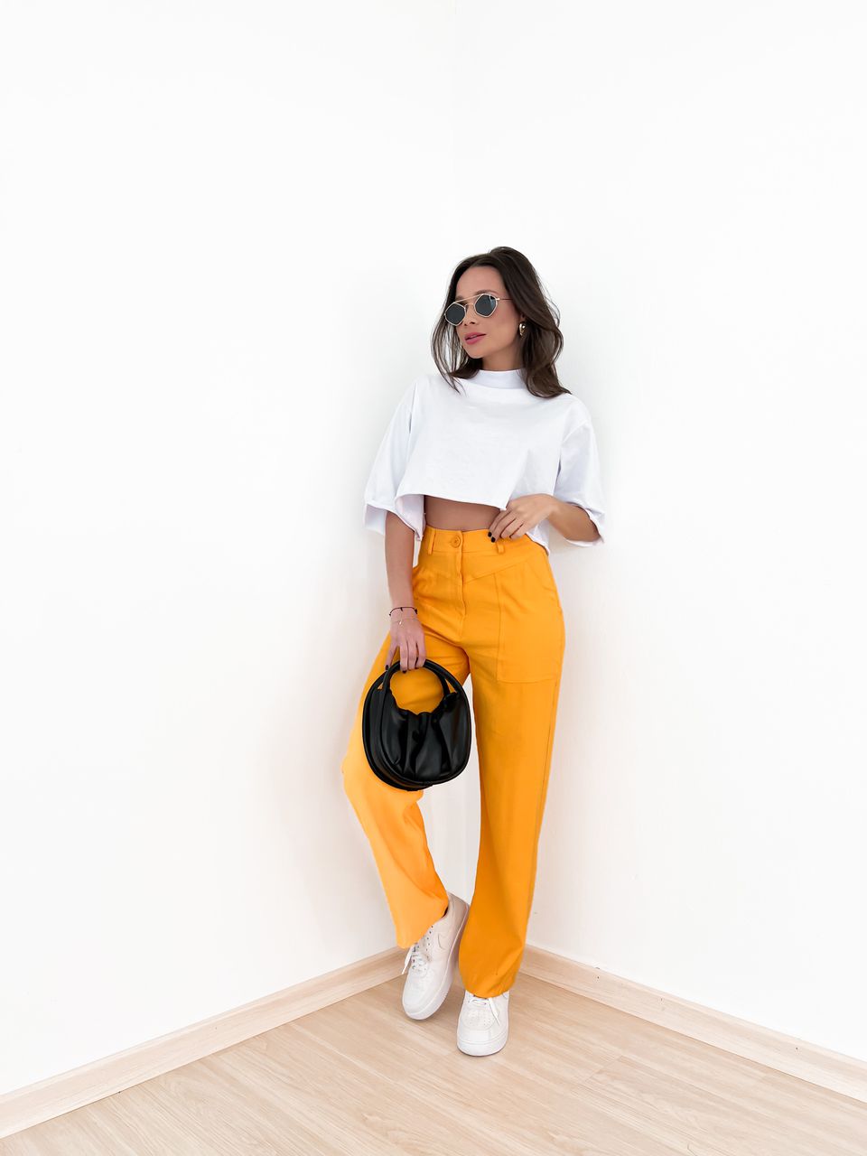 CALÇA ALEXANDRA amarela