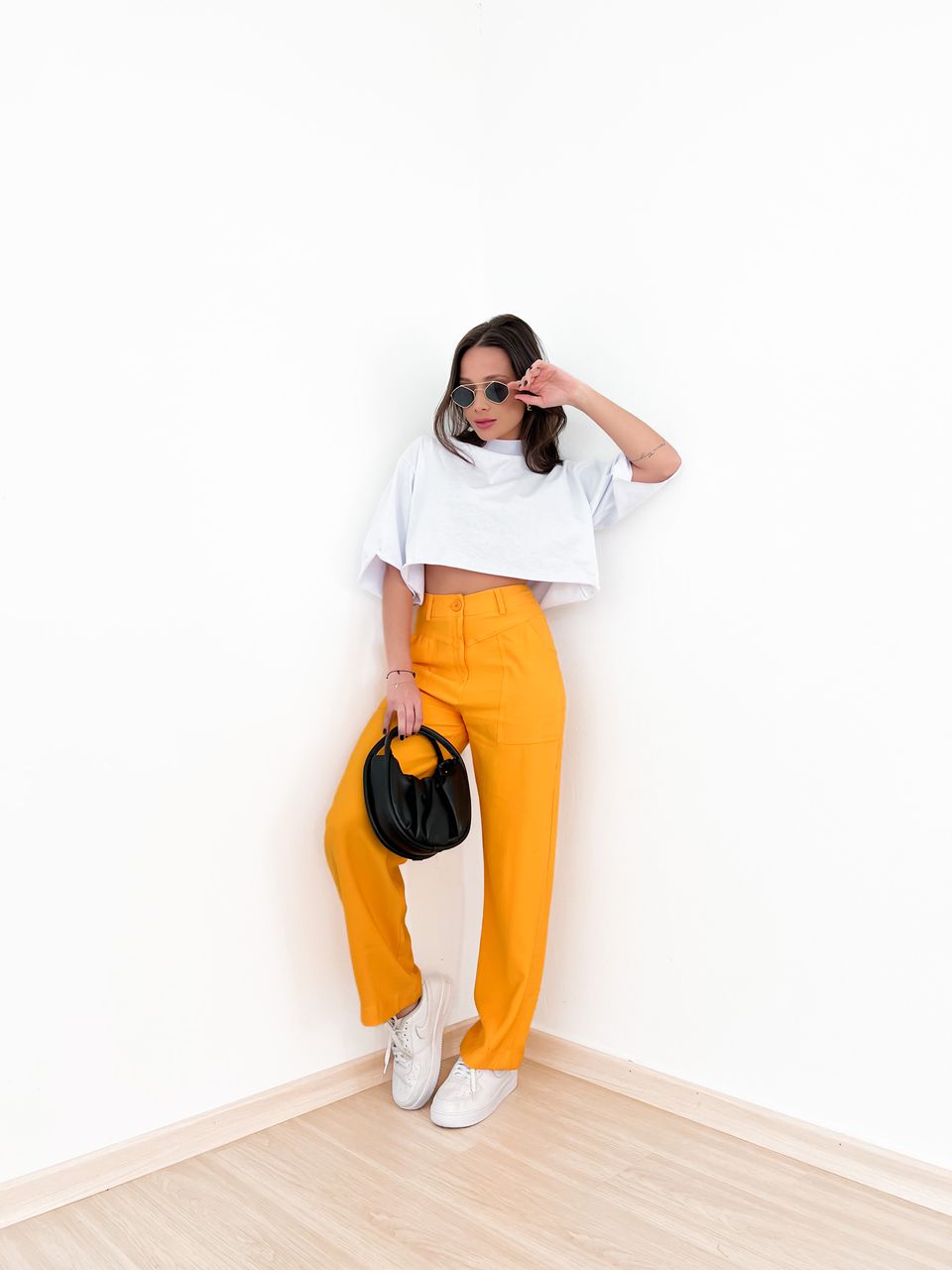 CALÇA ALEXANDRA amarela