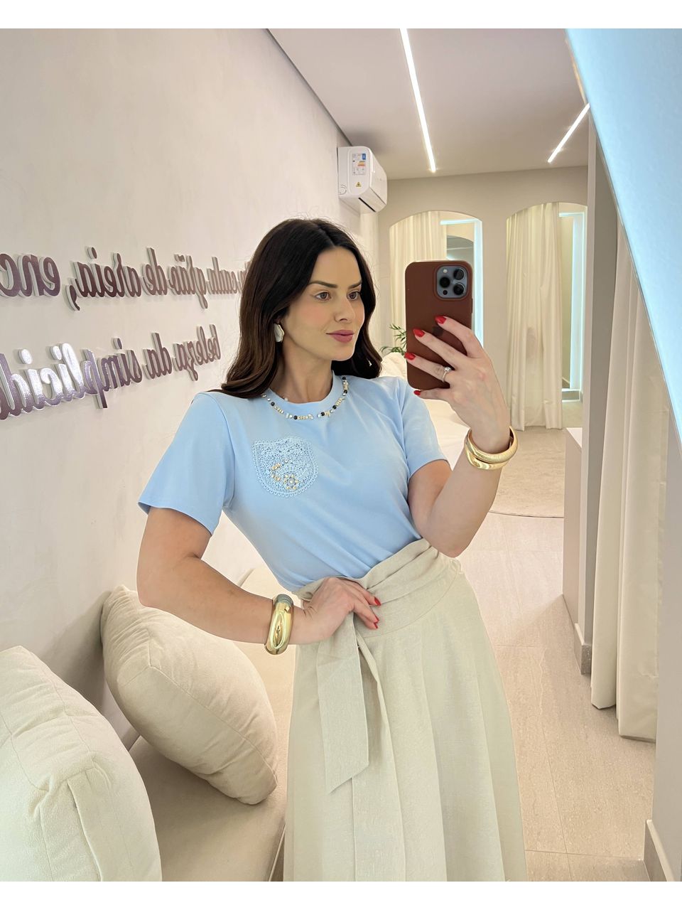 Blusa Beta Azul - CASA JABÔ