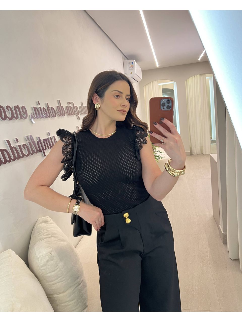 Blusa Zoe Preto - CASA JABÔ