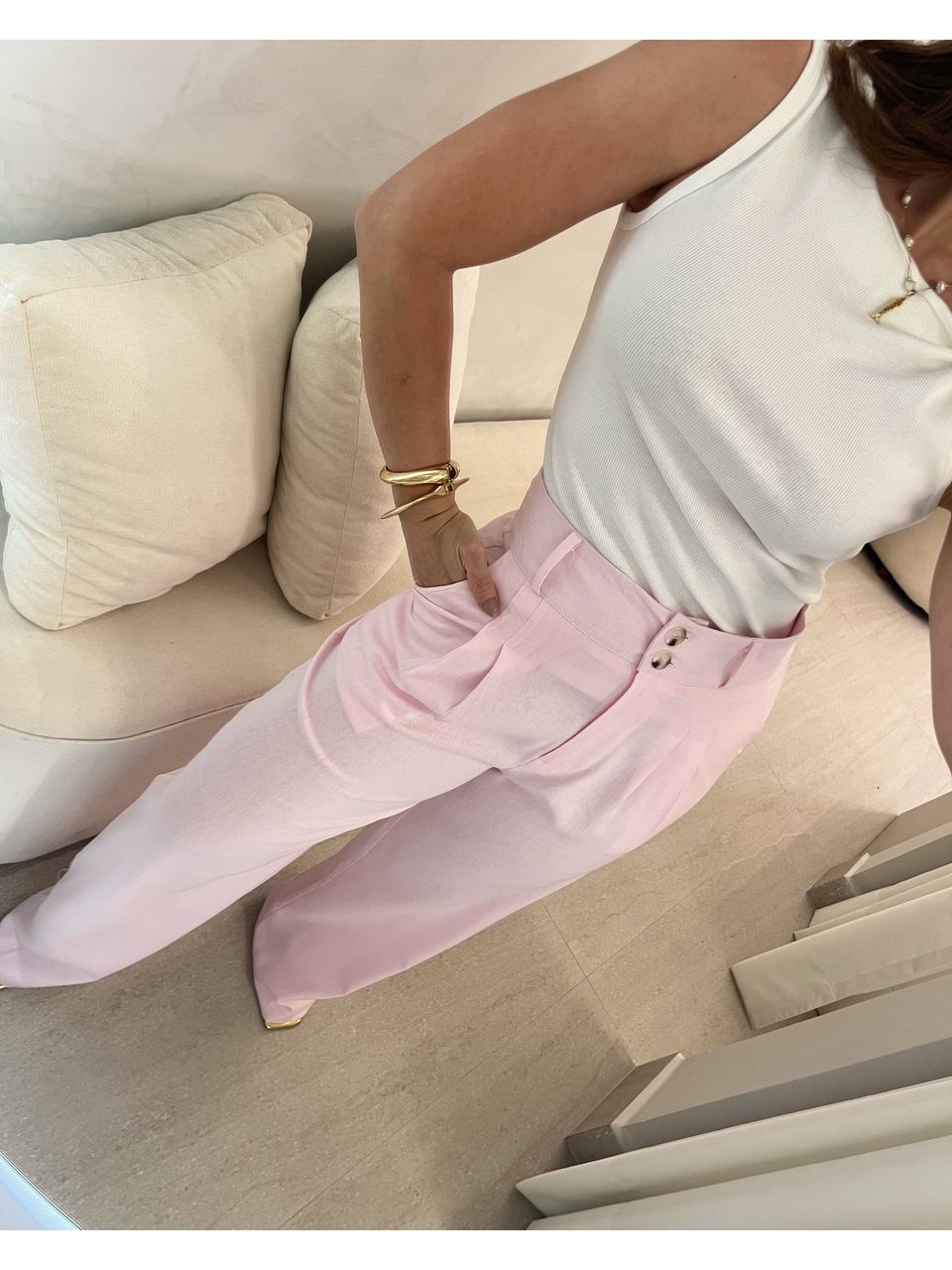 Regata Bianca Branco - CASA JABÔ