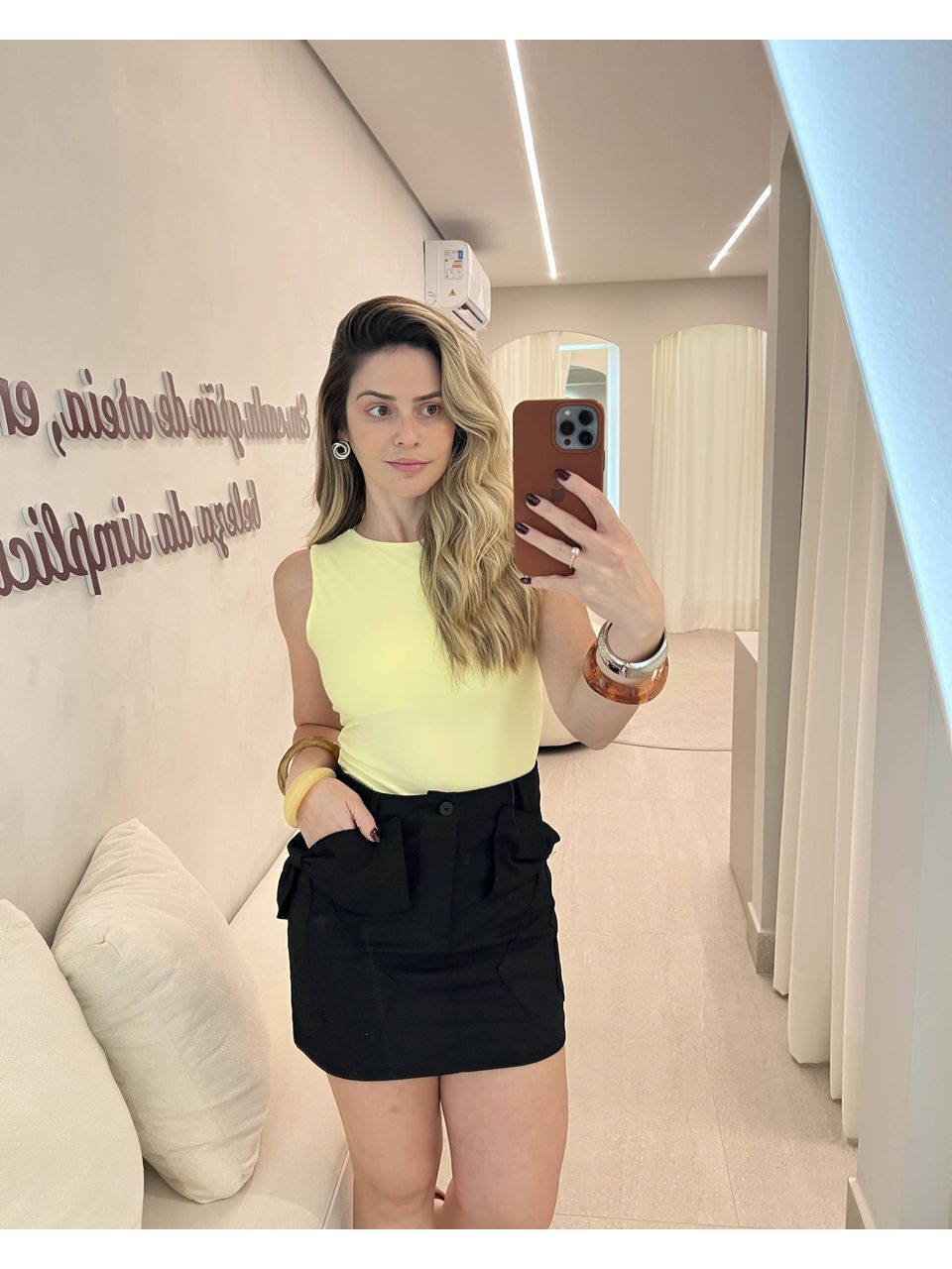 Body Zara Amarelo Manteiga - CASA JABÔ