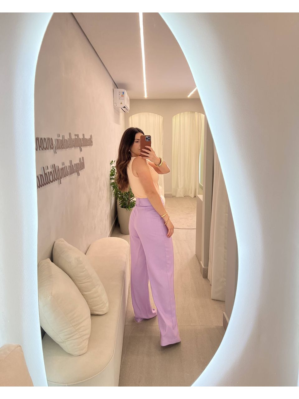 Calça Taina Lavanda - CASA JABÔ