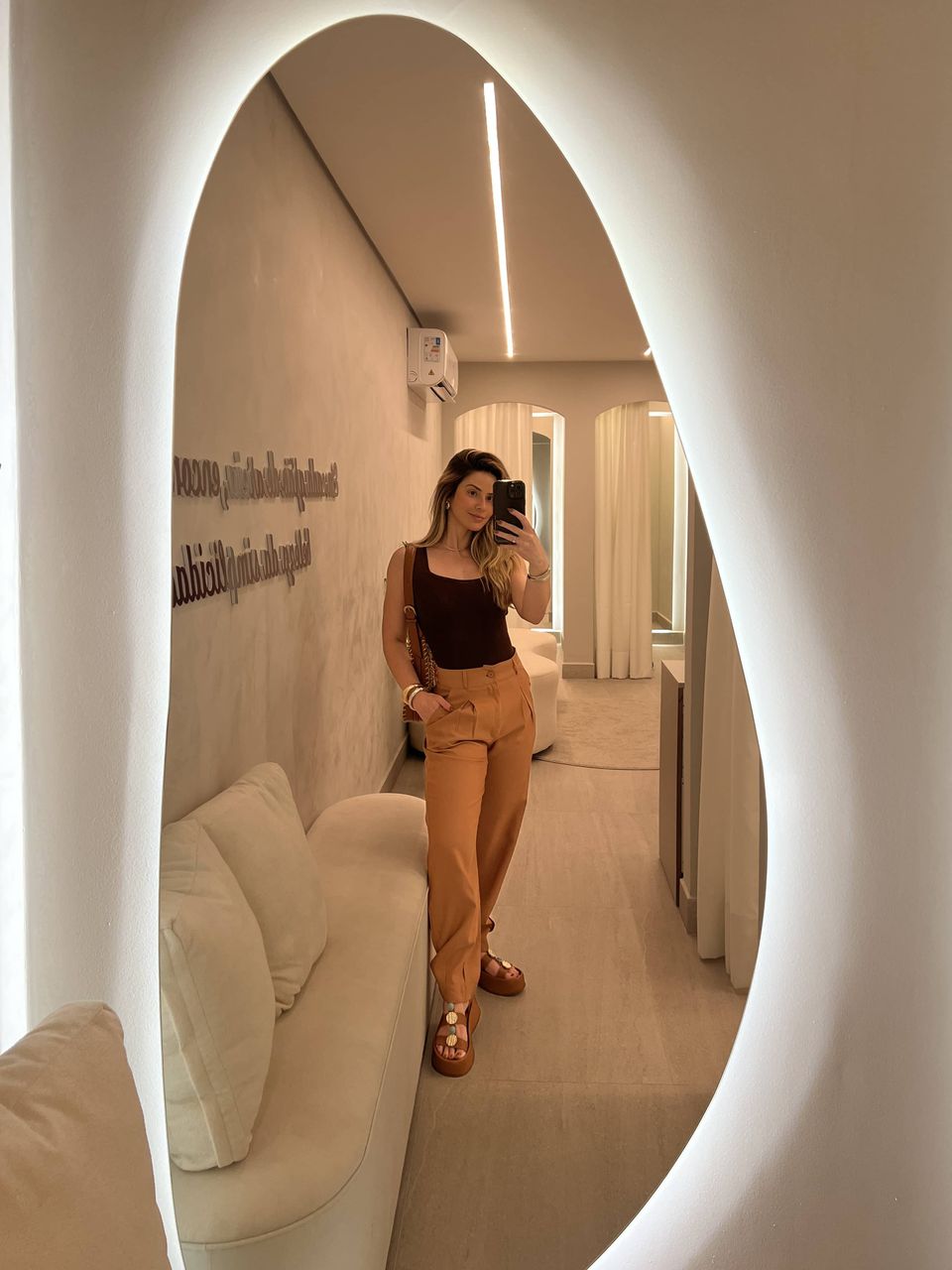 Calça Lana Mocha Mousse - CASA JABÔ