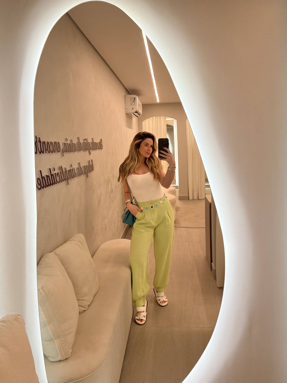 Calça Lana Verde - CASA JABÔ