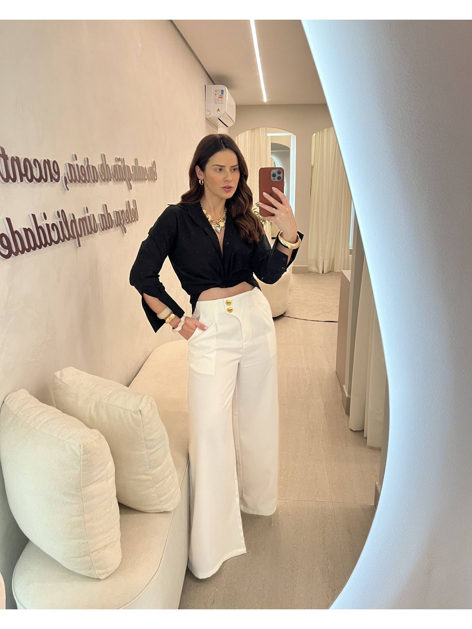 Camisa Paola Preto - CASA JABÔ