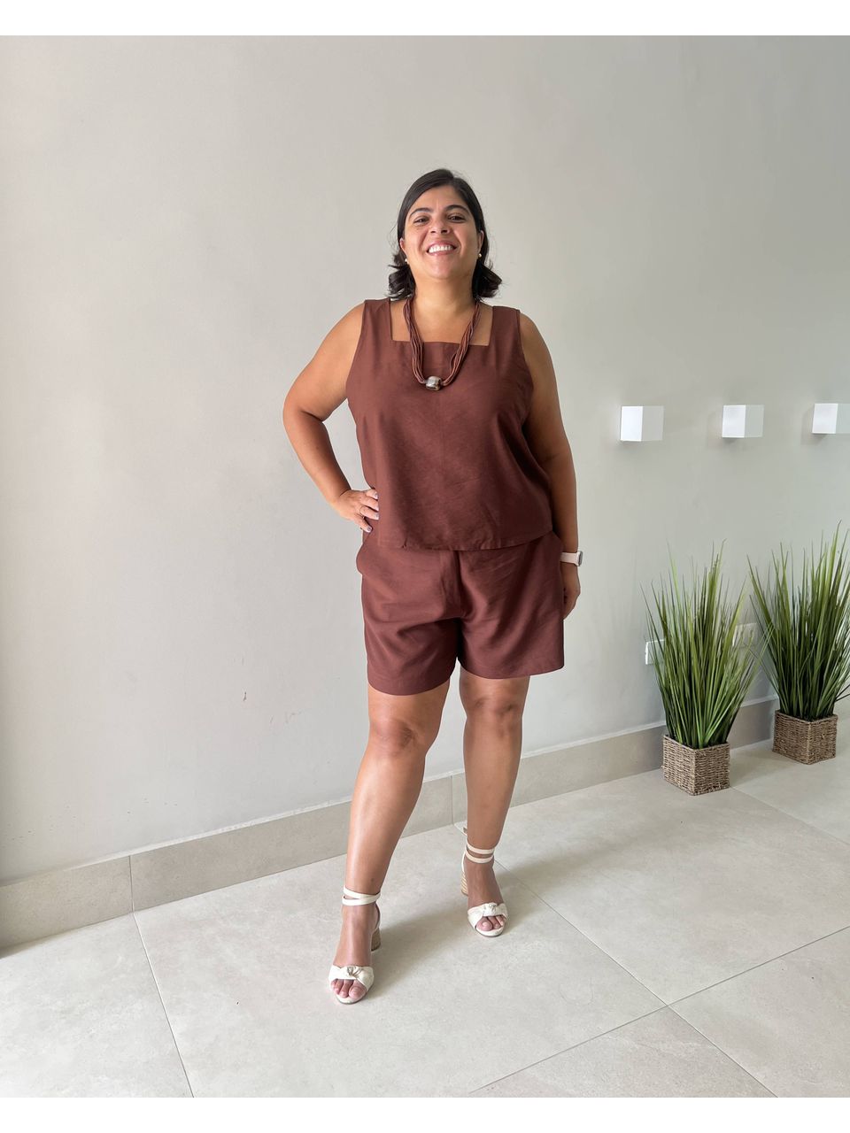 Conjunto Juliana Café - CASA JABÔ