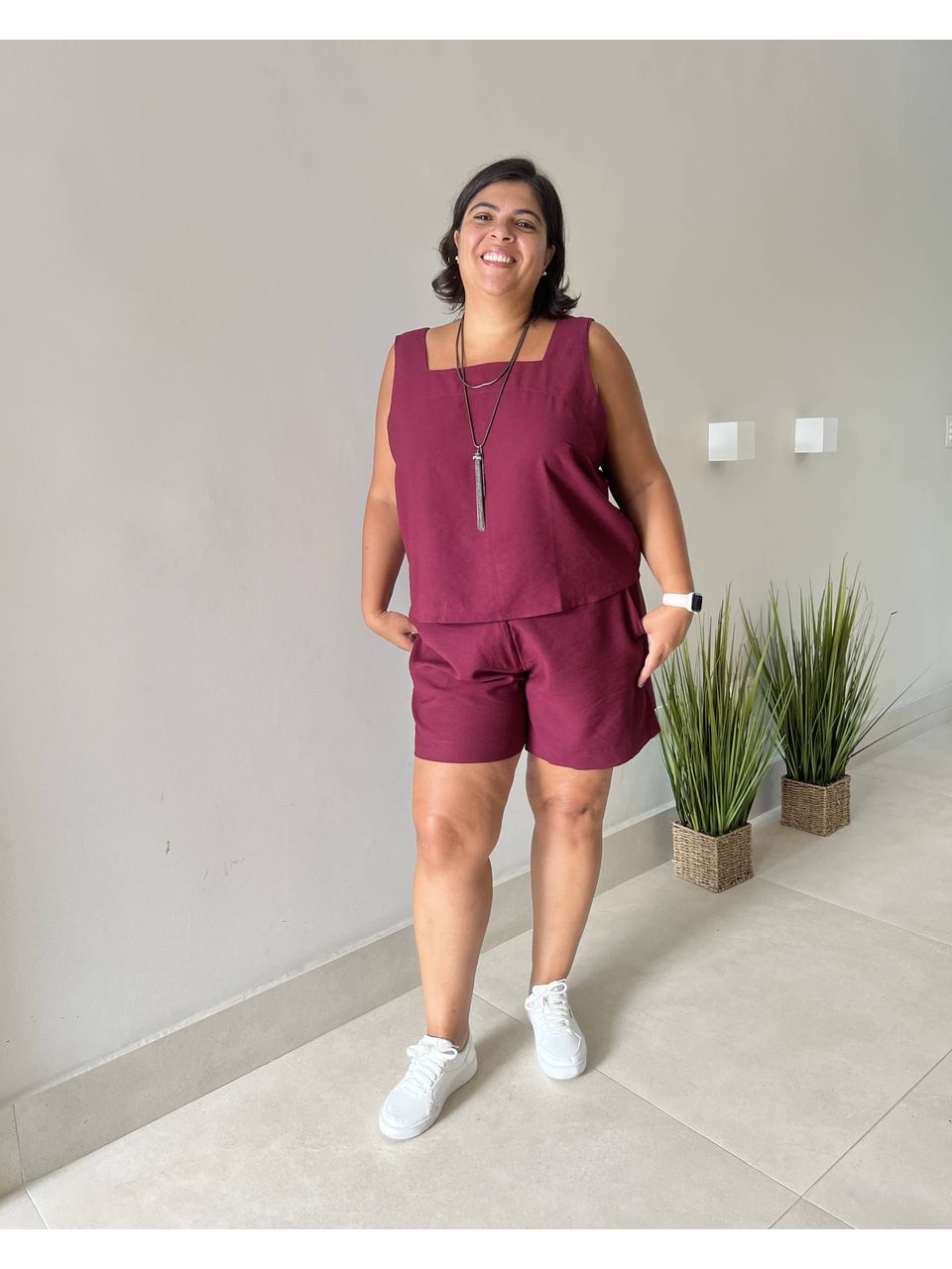 Conjunto Juliana Cereja - CASA JABÔ