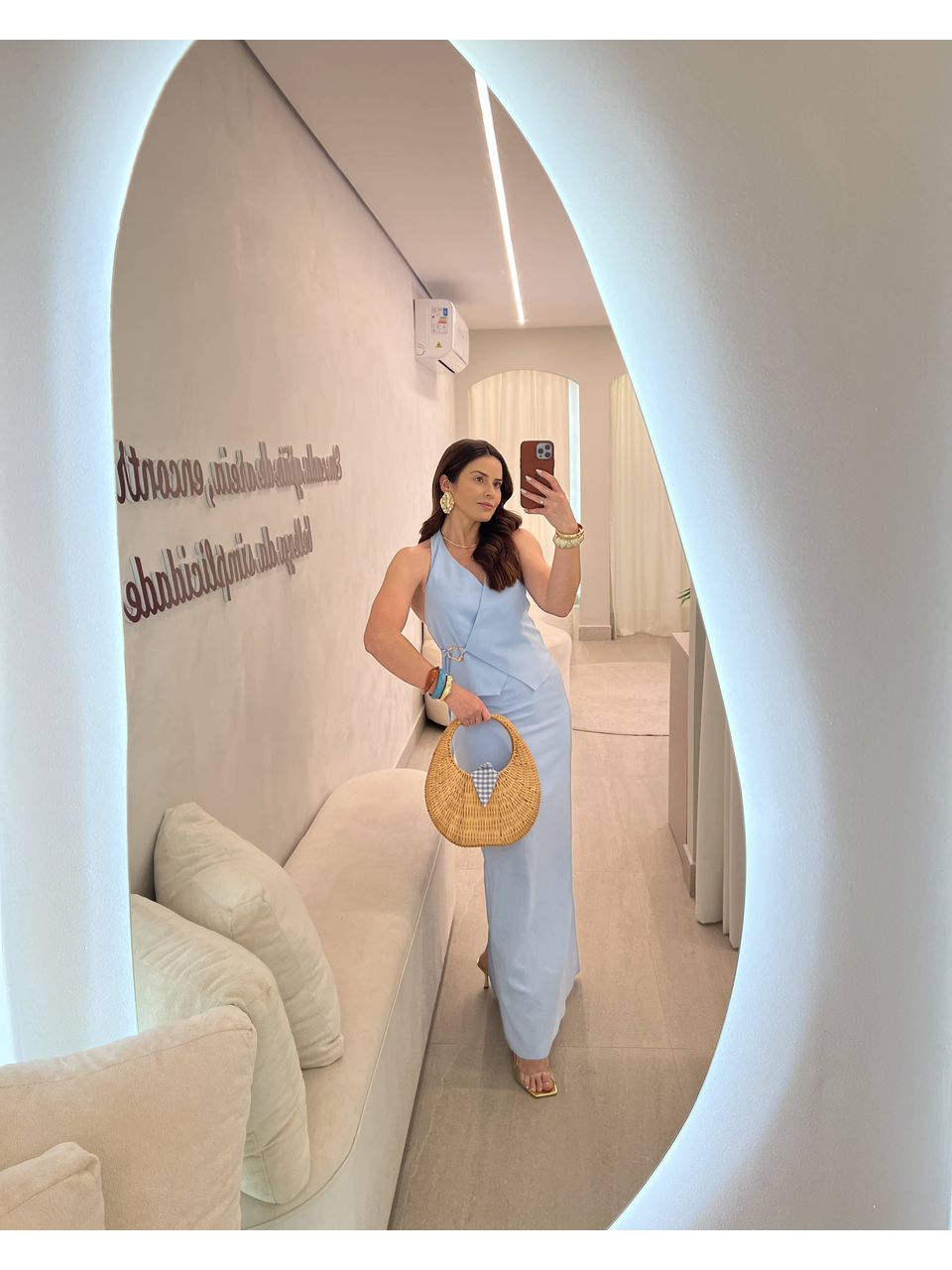 Conjunto Lorena Azul Bebê - CASA JABÔ