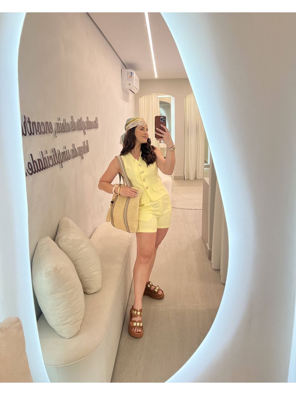 Conjunto Vivi Amarelo - CASA JABÔ