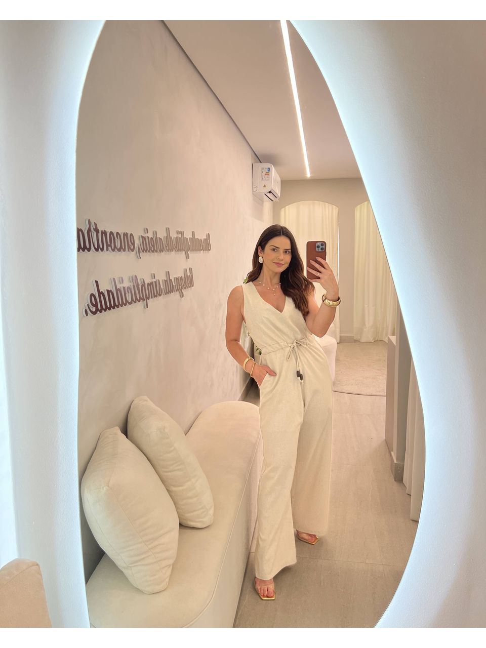 Macacão Lorena Cru - CASA JABÔ