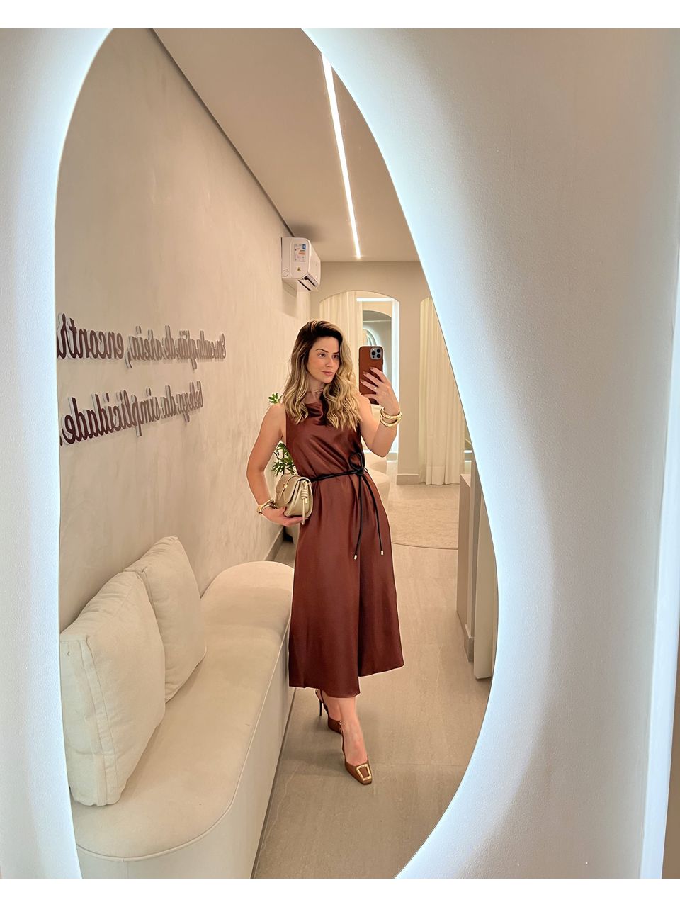 Vestido Adriana Bordô - CASA JABÔ
