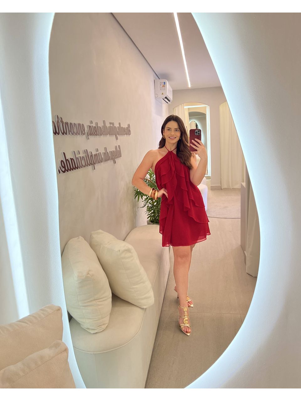 Vestido Gab Vermelho - CASA JABÔ