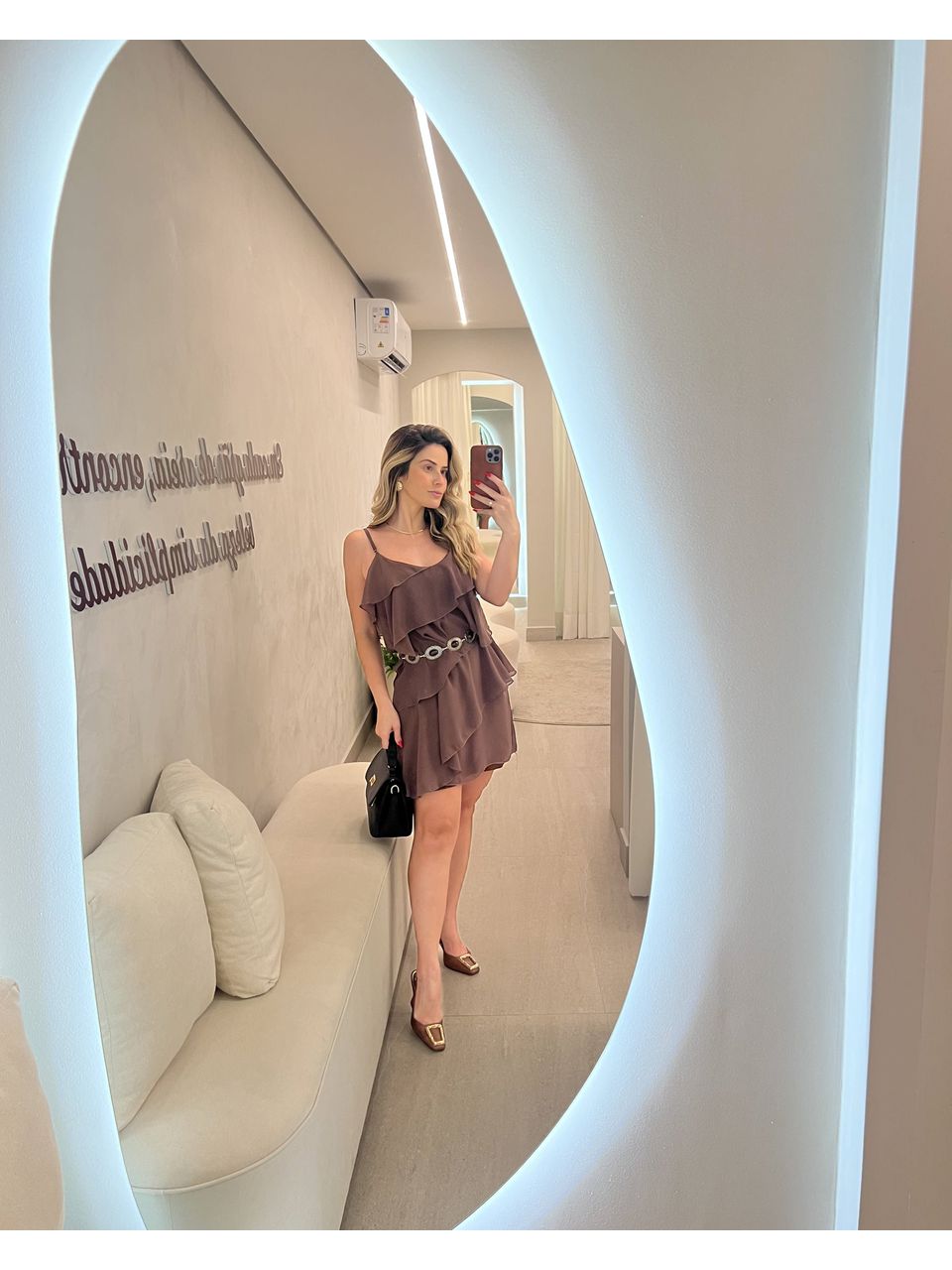 Vestido Gypsy Mocha Mousse - CASA JABÔ