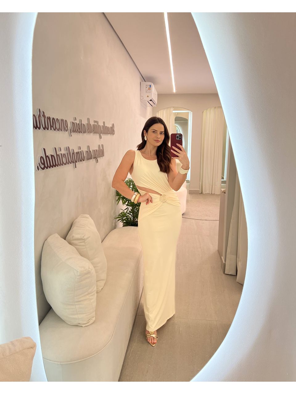 Vestido Solares Amarelo Manteiga - CASA JABÔ