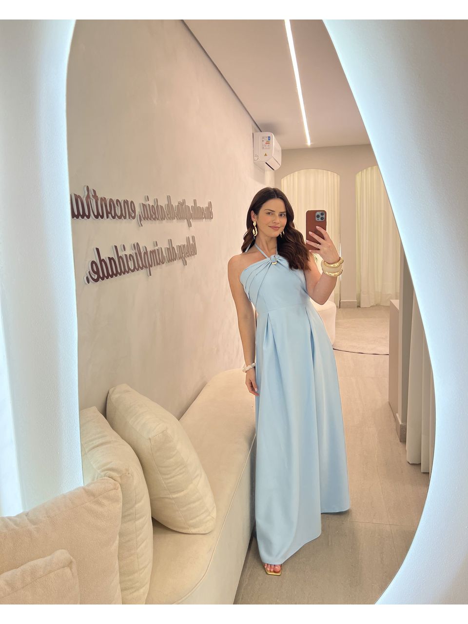 Vestido Vivian Azul - CASA JABÔ