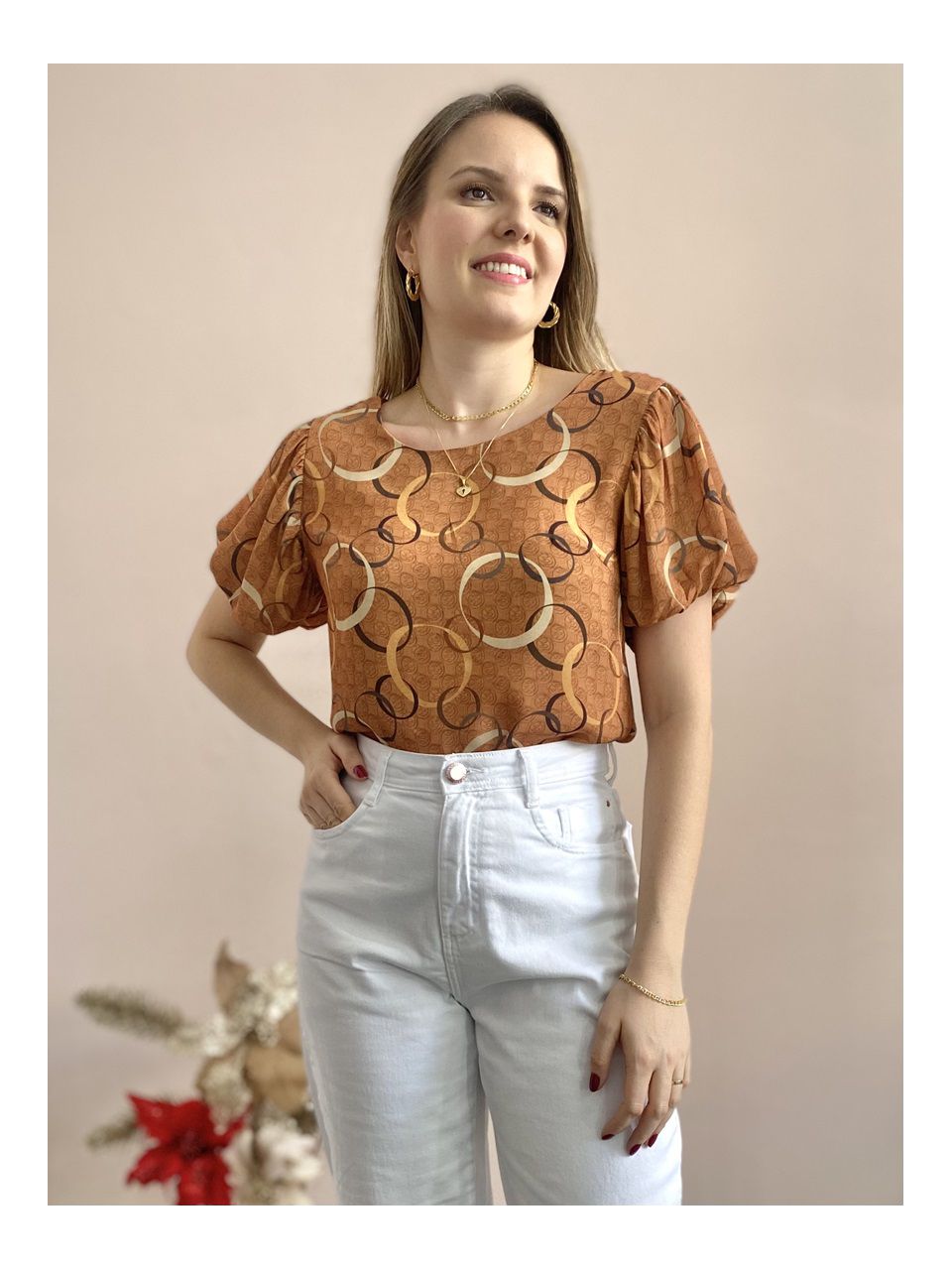 Blusa Leona Crepe - DONNA LELLA
