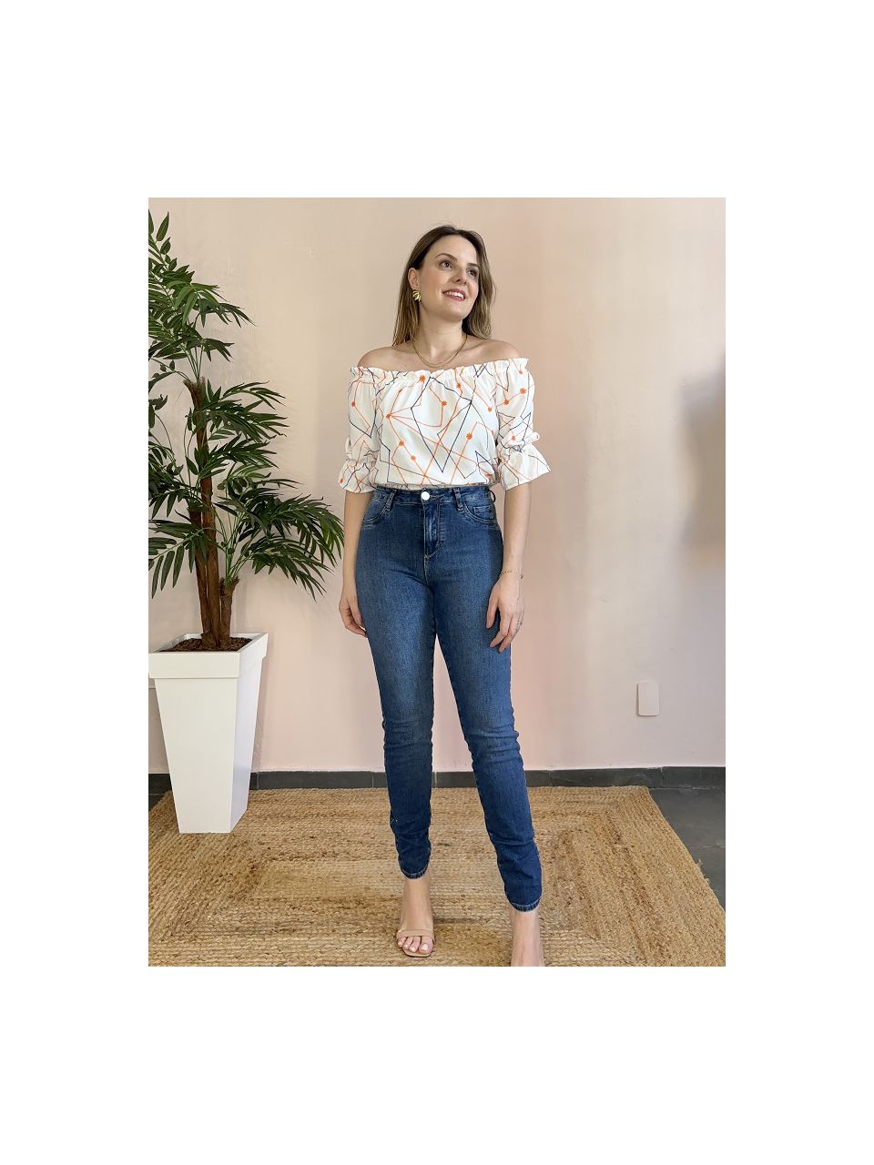 Calça Jeans Skinny Mari - DONNA LELLA