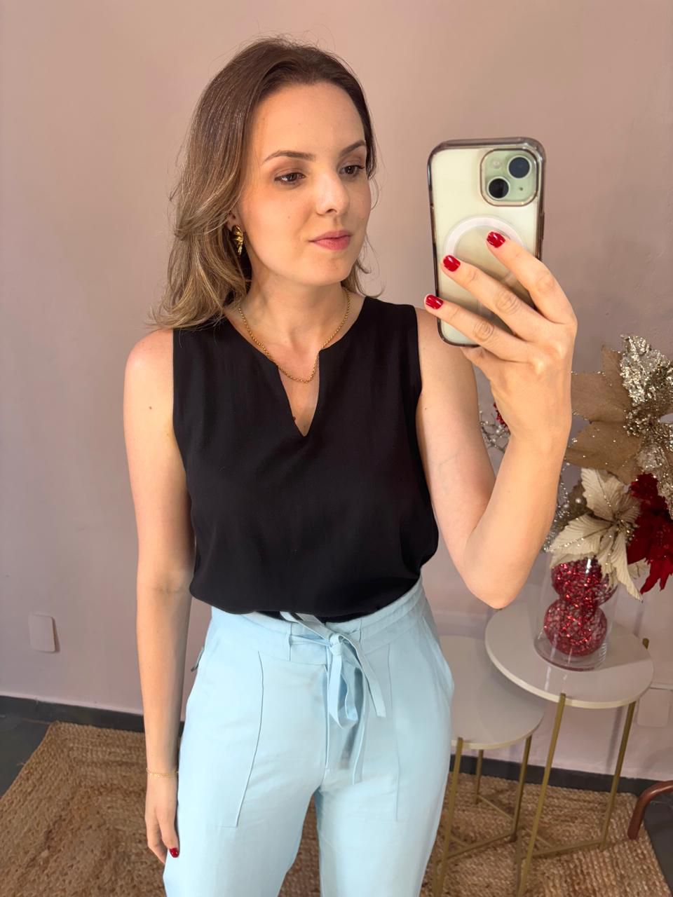 Blusa Dalila Cavada - DONNA LELLA