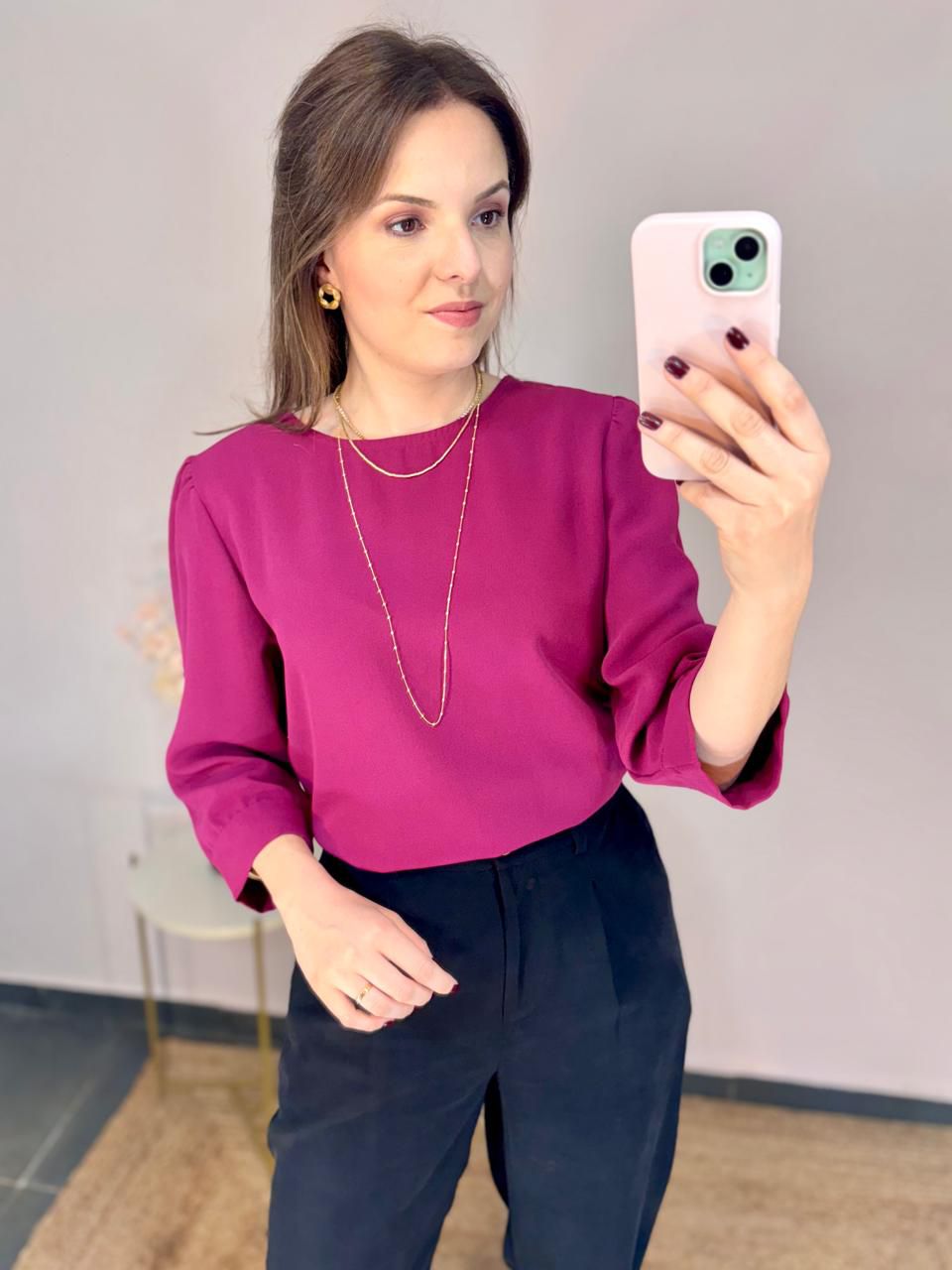 Blusa Liora Crepe - DONNA LELLA