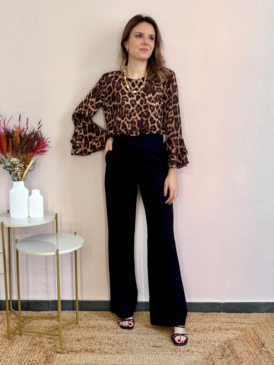 Calça Dandara - Preta - DONNA LELLA