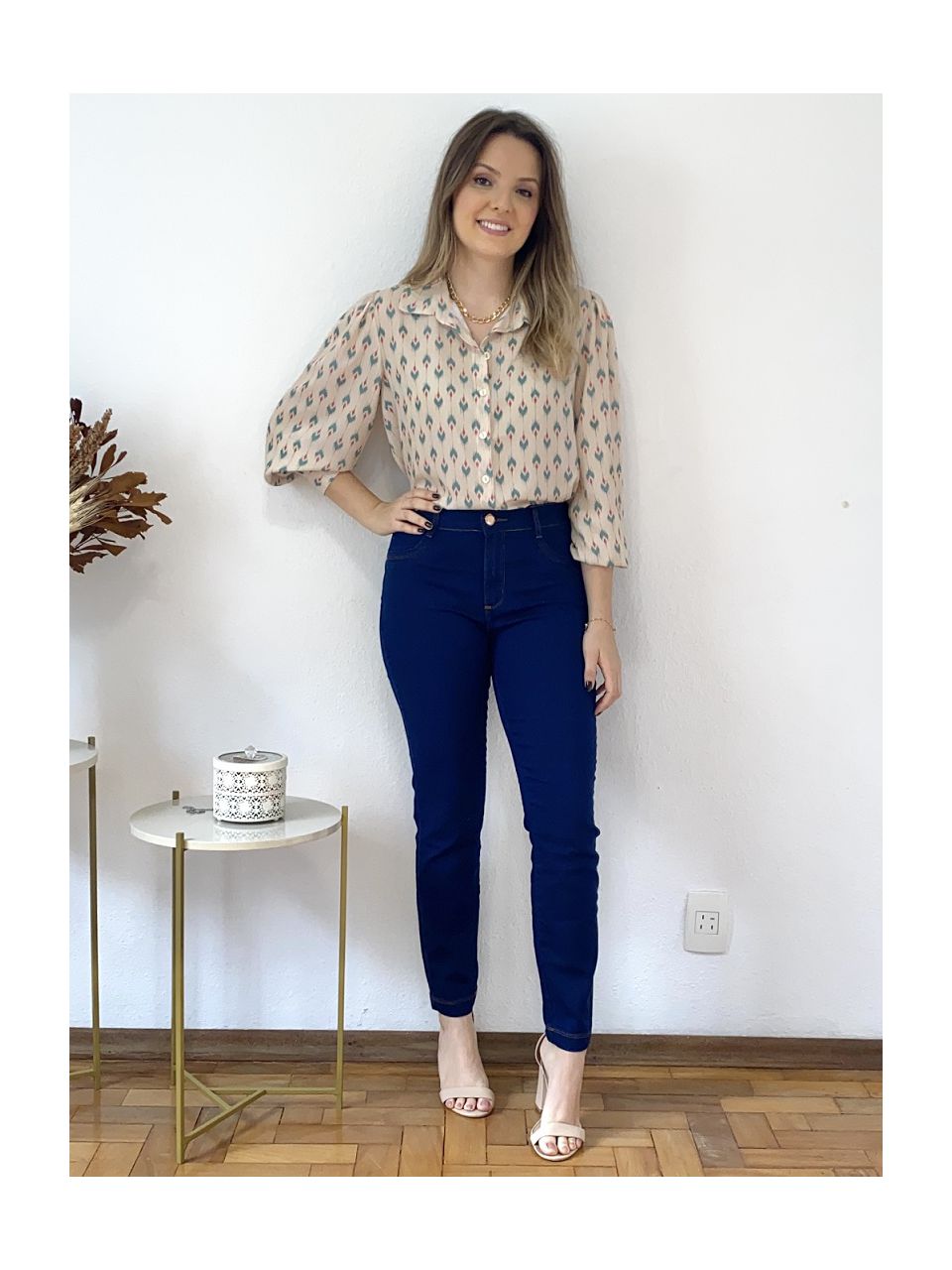 Calça Jeans Cigarrete Malbec - DONNA LELLA