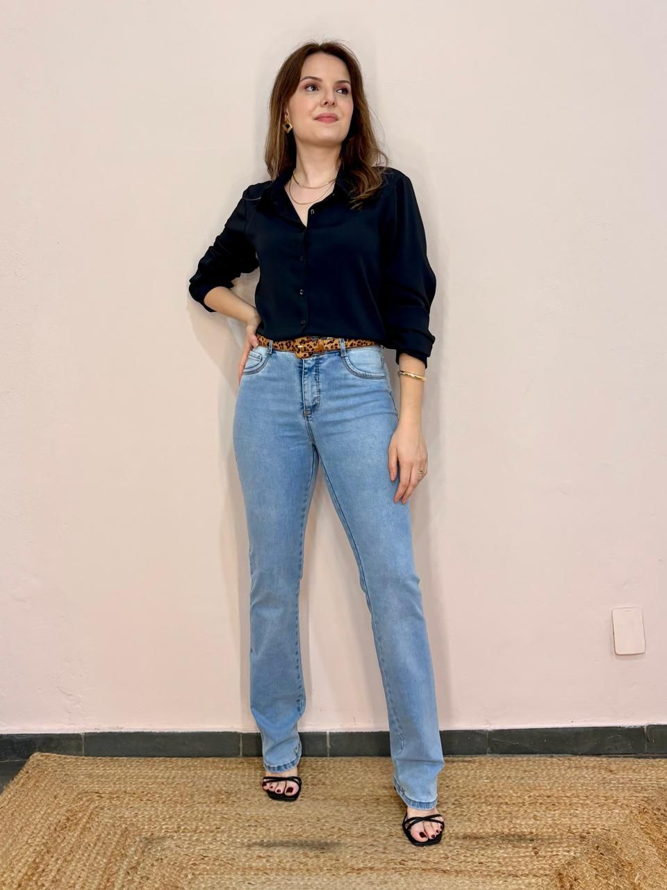 Calça Jeans Bootcut Pietra - DONNA LELLA