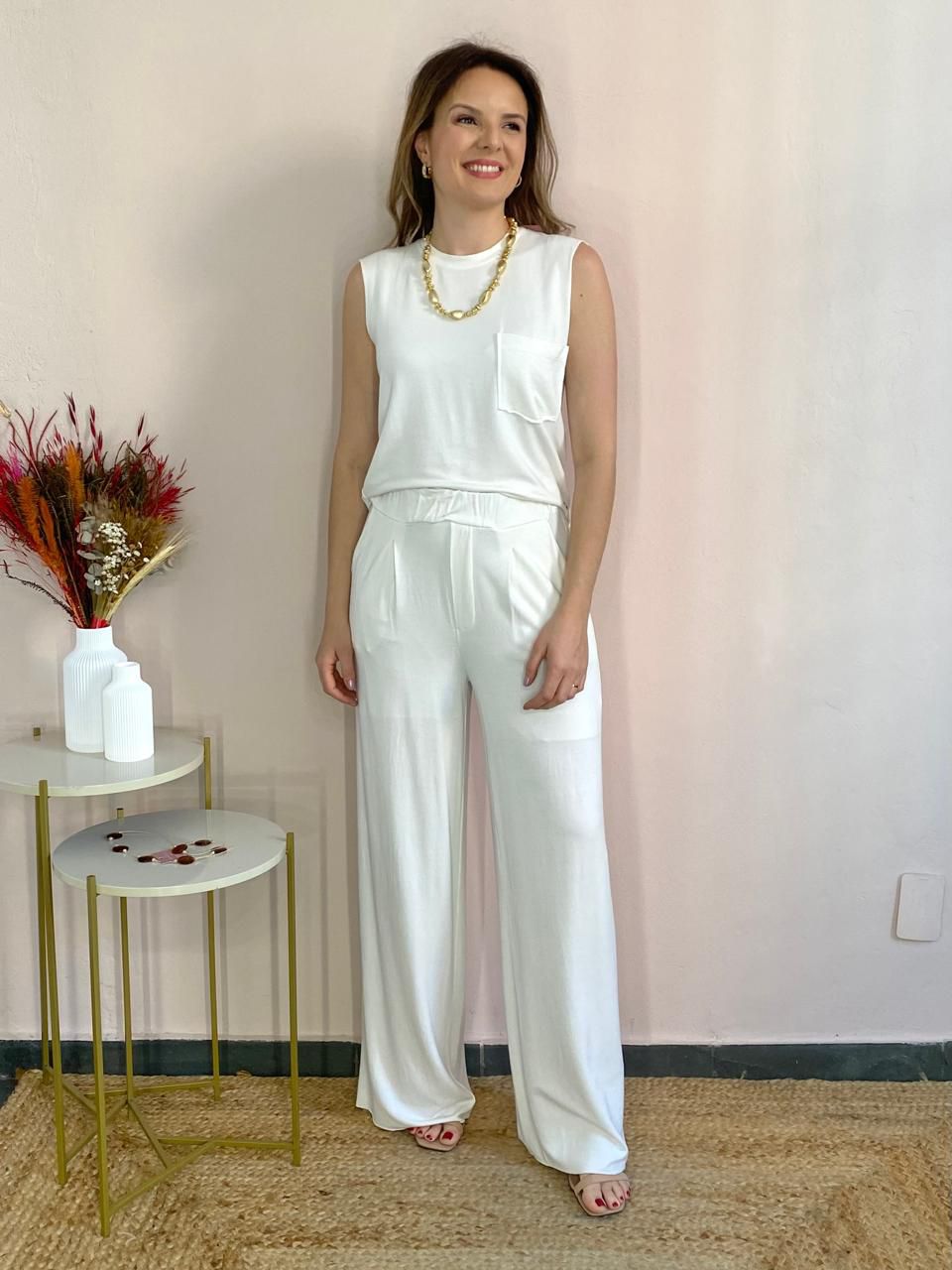 Conjunto Moletinho - Offwhite - DONNA LELLA