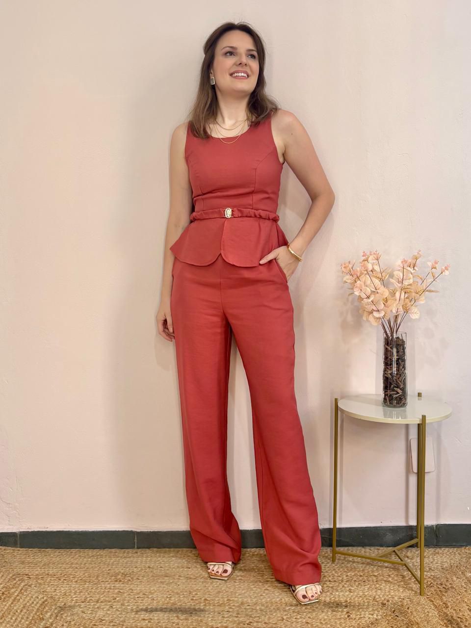 Conjunto Cris Peplum - DONNA LELLA